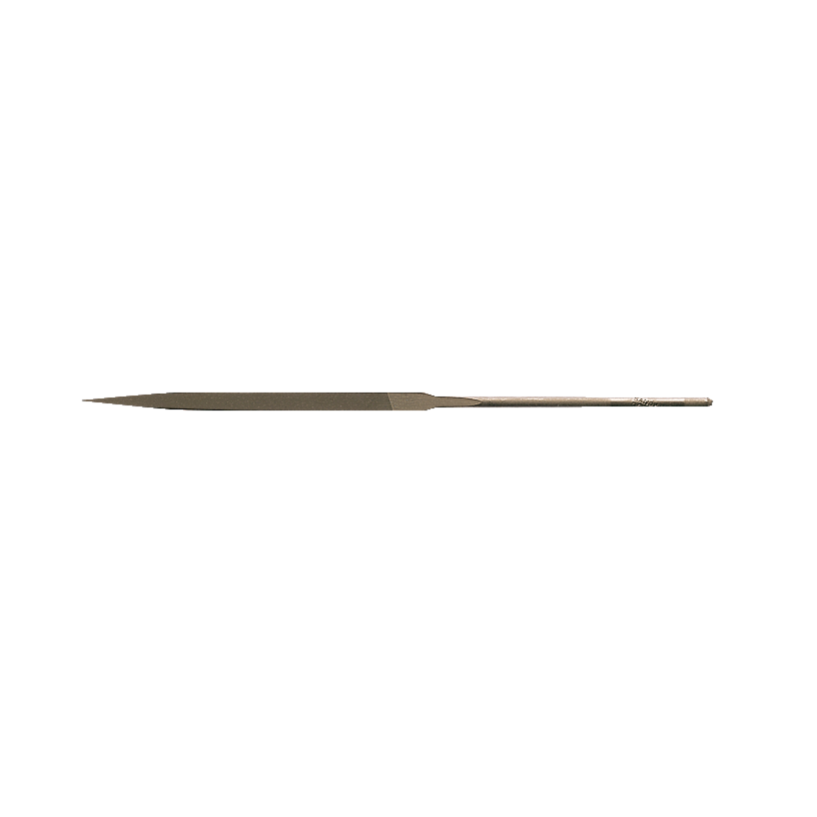 Lime aiguille plate 140 mm coupe douce sans manche BAHCO - 2-301-14-2-0