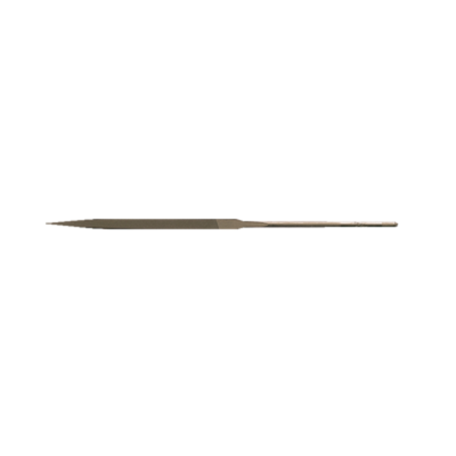 Lime aiguille triangulaire 180 mm coupe douce sans manche BAHCO - 2-302-18-2-0