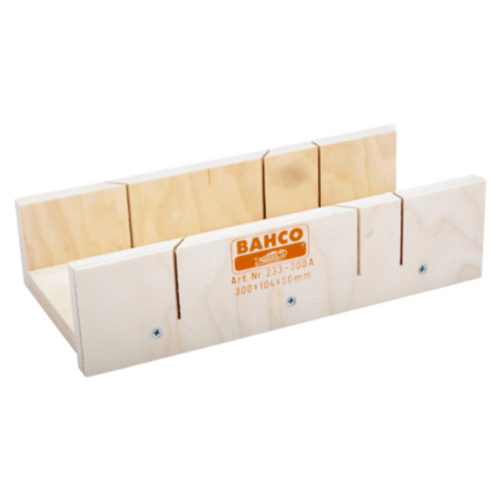 Boîte à onglets bois massif 300 mm pour coupes à 45° 90° et 135° BAHCO - 233-300