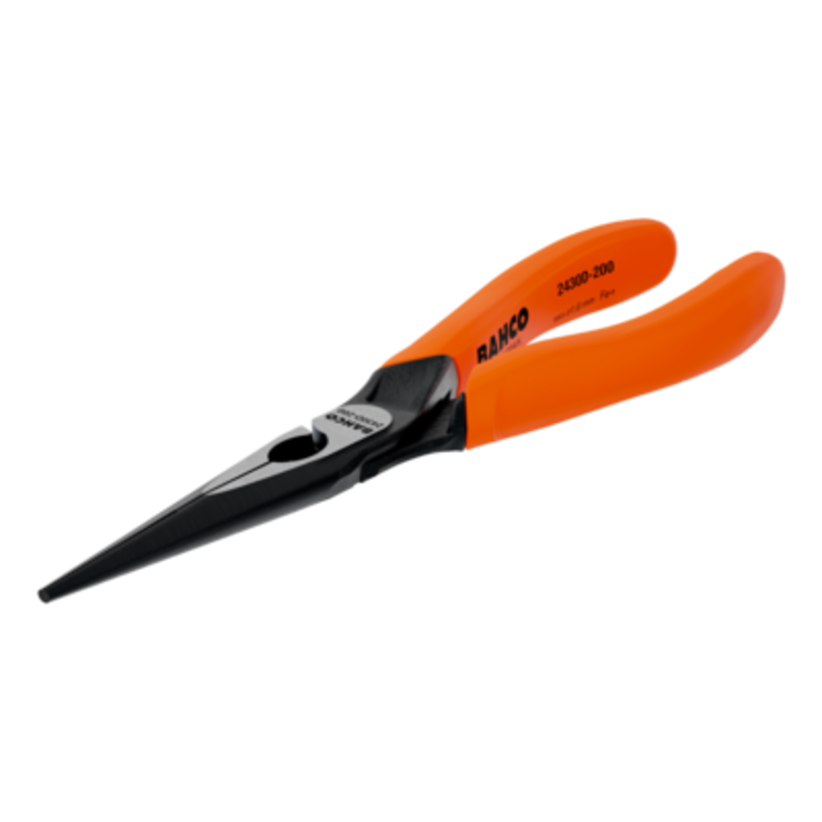 Pince bec demi-rond long poignées PVC finition phosphatée 160 mm  BAHCO - 2430 D-160 IP