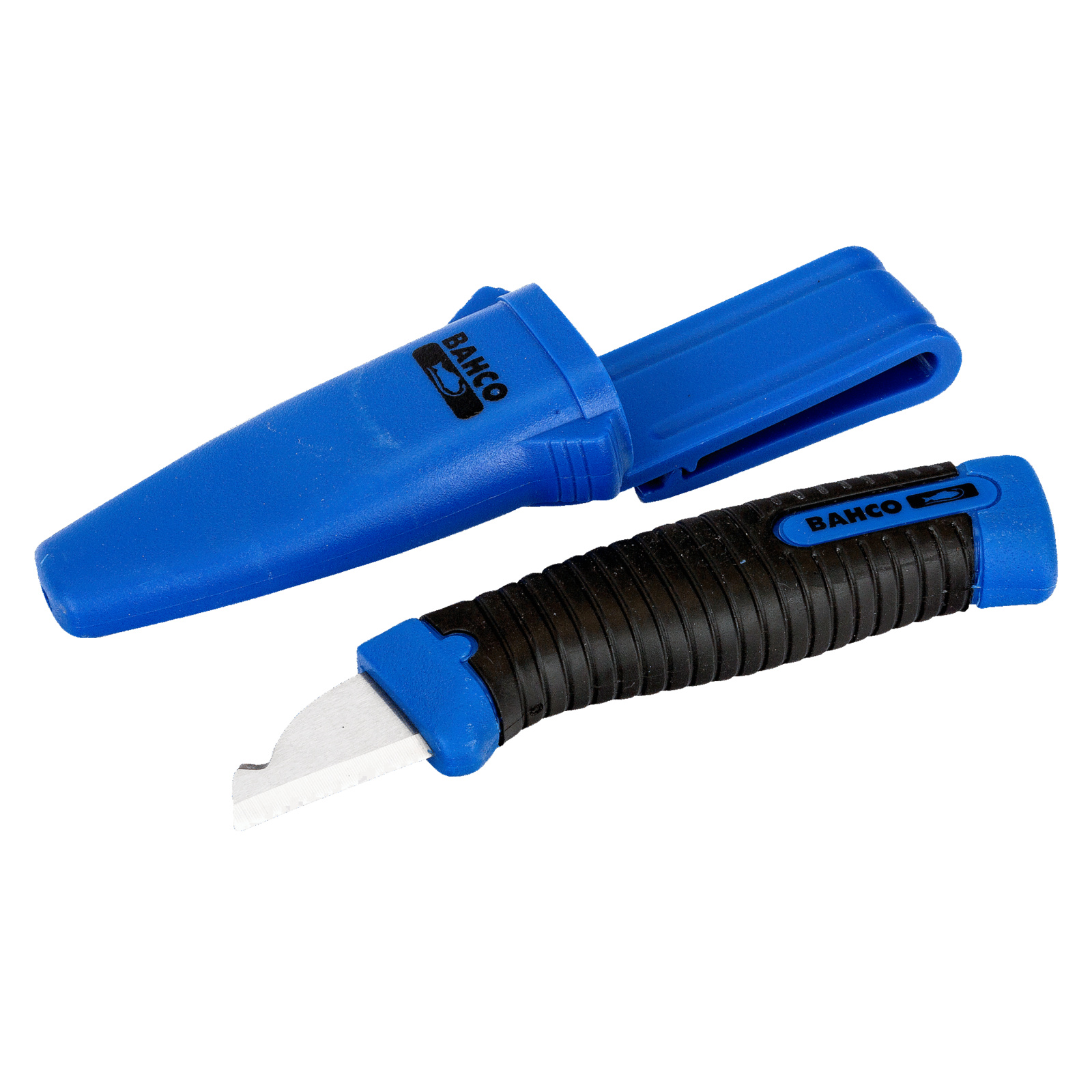Couteau d'électricien à dénuder gaucher 145 mm avec étui BAHCO - 2446-ELL