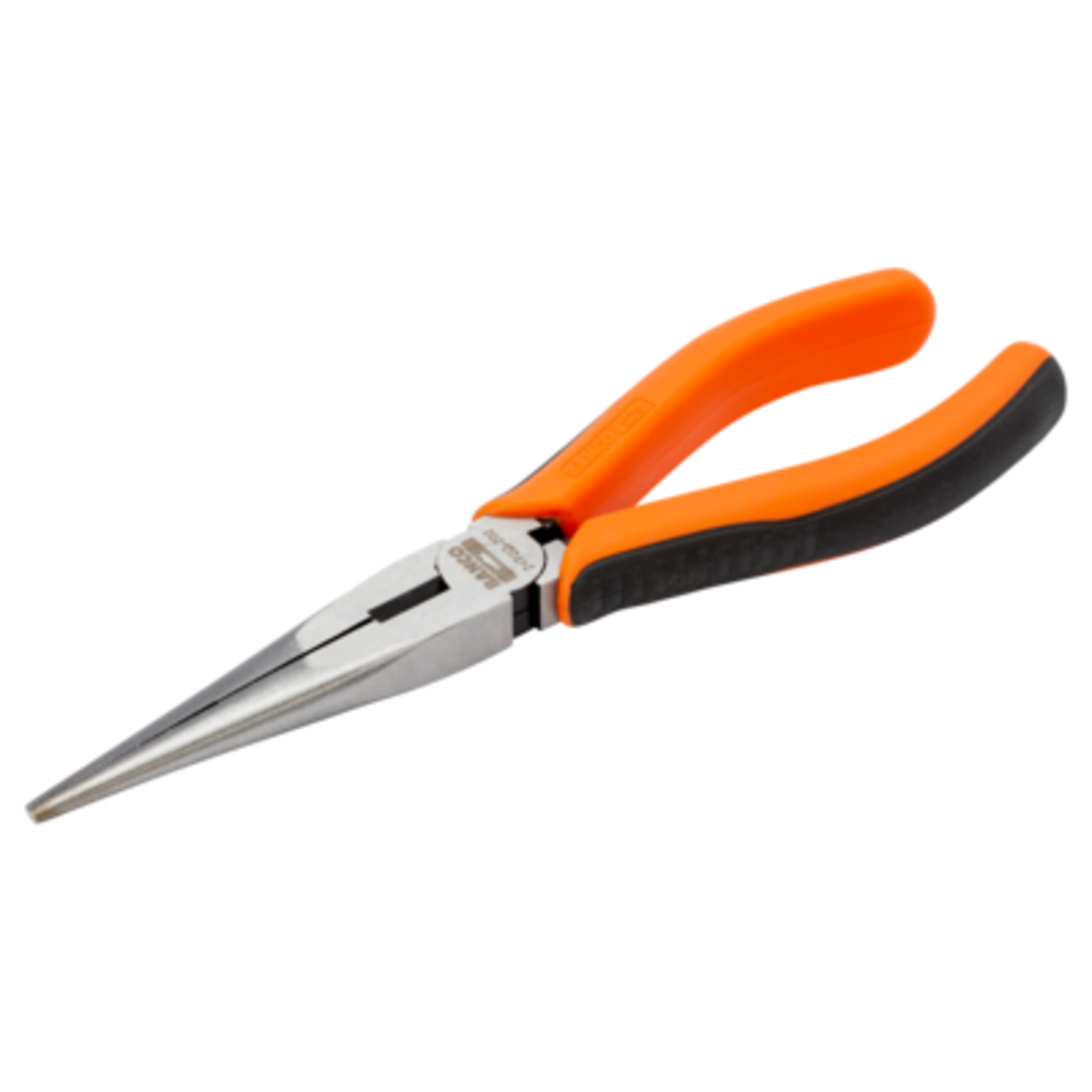 Pince à bec demi-rond 165 mm poignées bimatière finition vernie BAHCO - 2470 G-160