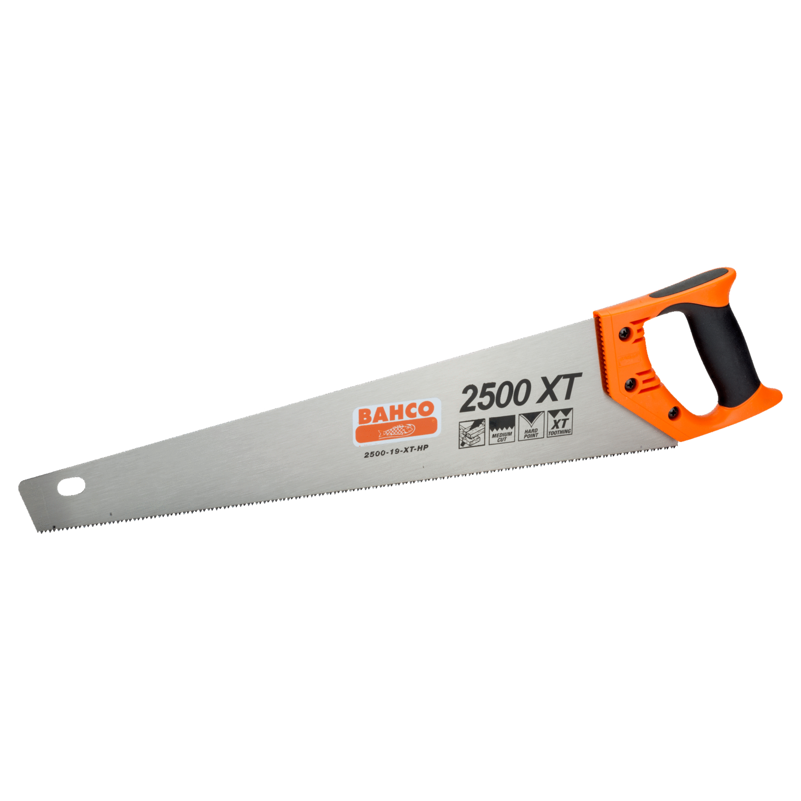 Scie égoïne 550 mm 9/10 dents trempées bois plastiques métaux tendres BAHCO - 2500-22-XT-HP