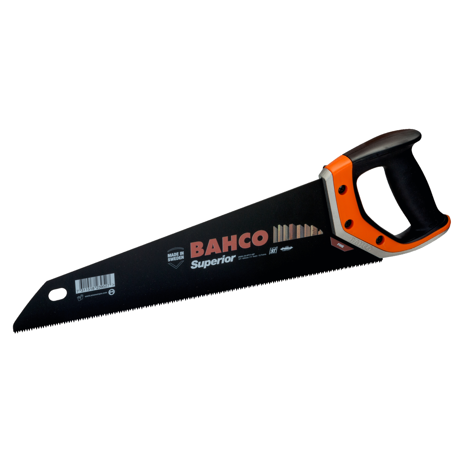 Scie égoïne boîte à outils 400 mm 11/12 dents bois/plâtre BAHCO - 2600-16-XT11-HP