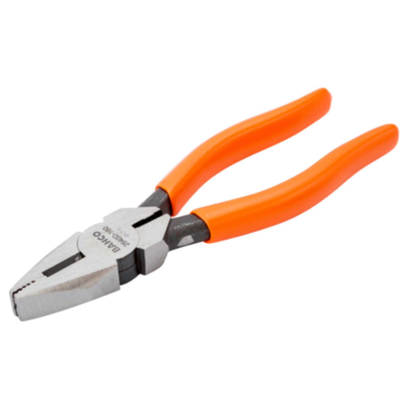 Pince universelle 200 mm poignées PVC coupe fils Cu Fe Fe+ BAHCO - 2640D-200