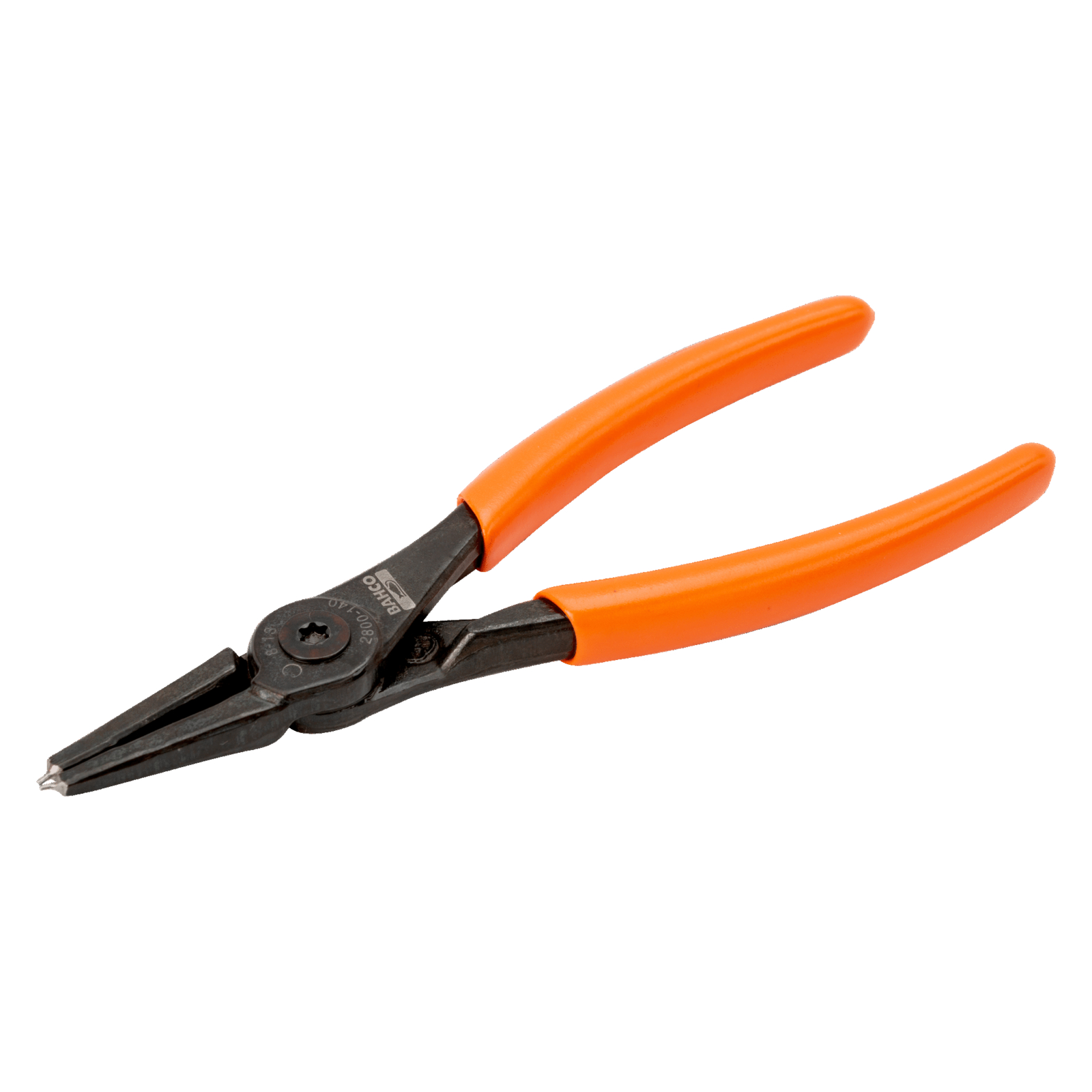 Pince à circlips intérieurs bec droit 180 mm finition phosphatée BAHCO - 2800-180