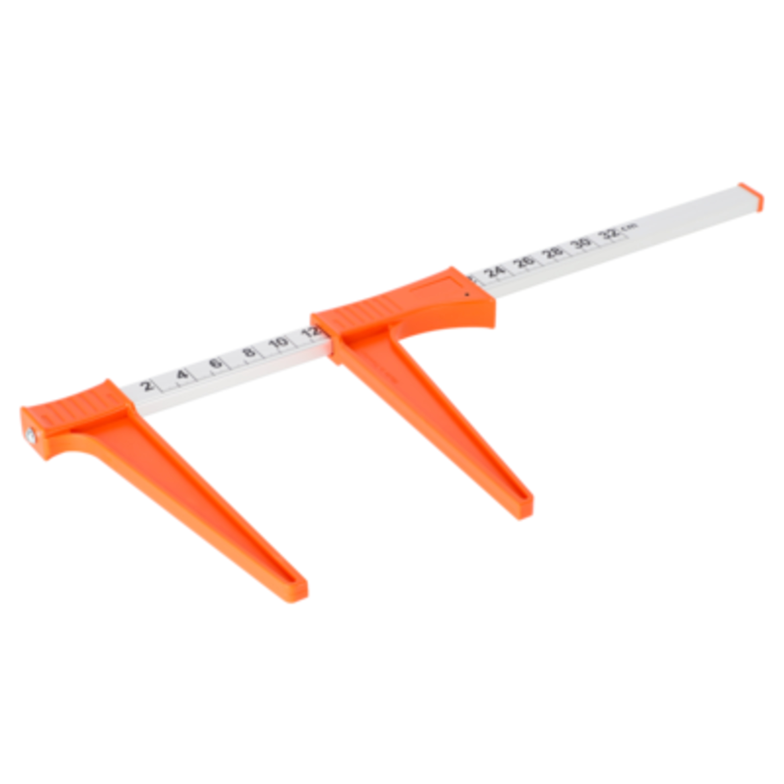 Pied à coulisse pour arbres 500 mm aluminium plastique BAHCO - 2802