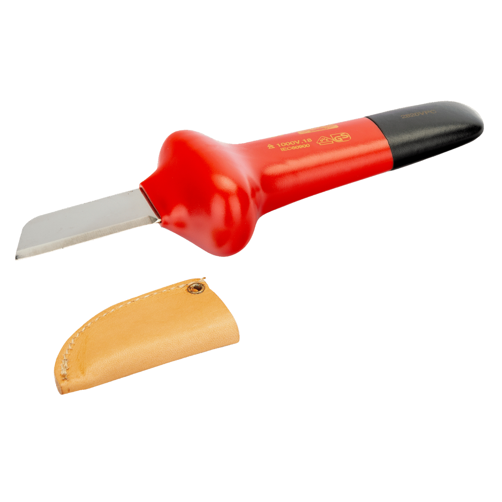 Couteau isolé lame droite 50 mm 1000 V norme IEC 60900 BAHCO - 2820VP