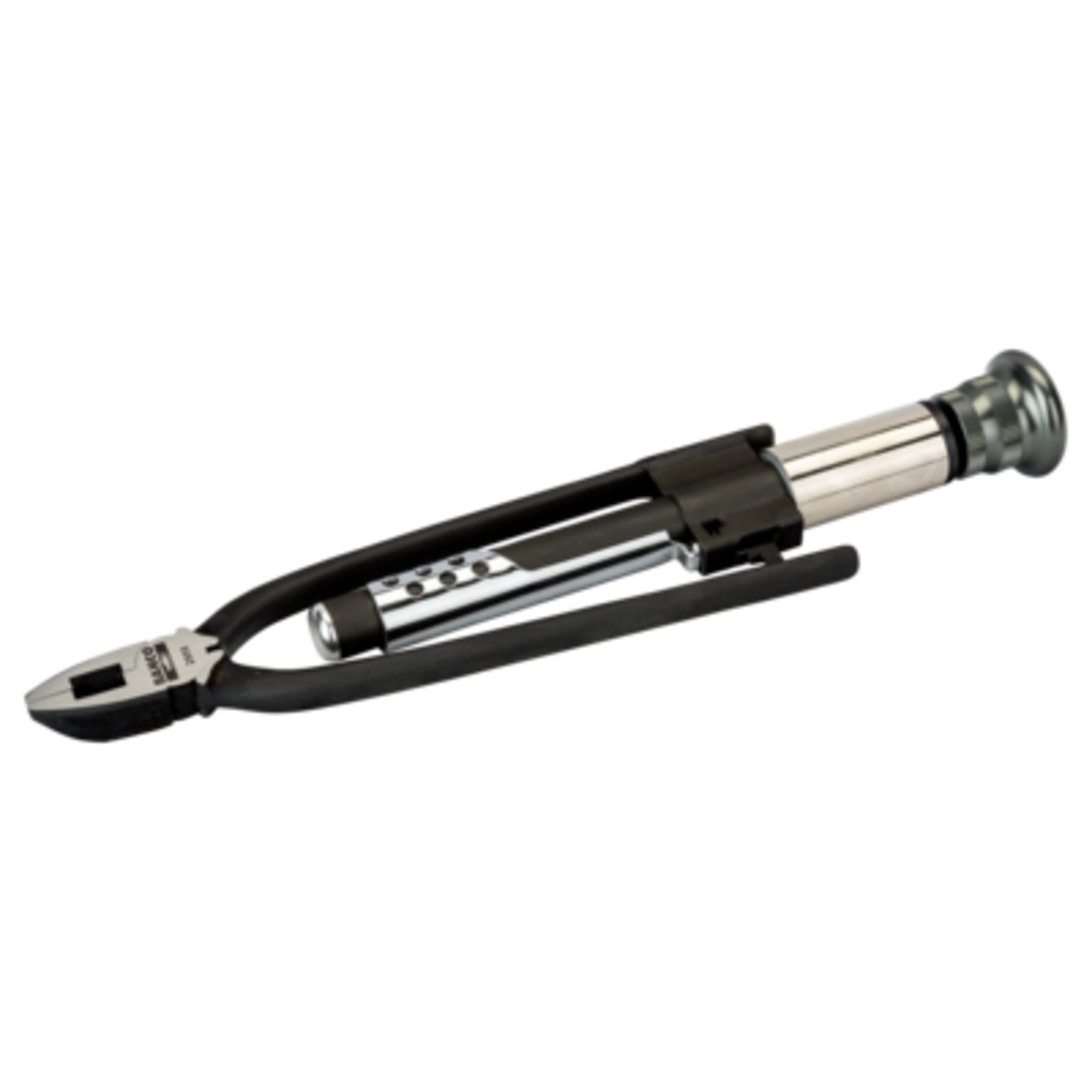 Pince à freiner câble Ø1,6 mm becs striés coudés 30° finition phosphatée BAHCO - 2855 D
