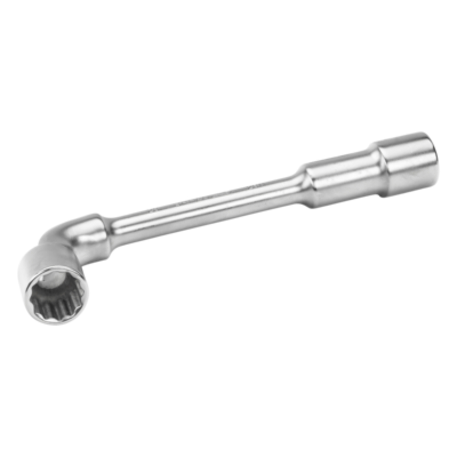 Clé à pipe contre-coudée double 17 mm profil Dynamic-Drive 12 x 6 pans 195 mm BAHCO - 28M-17