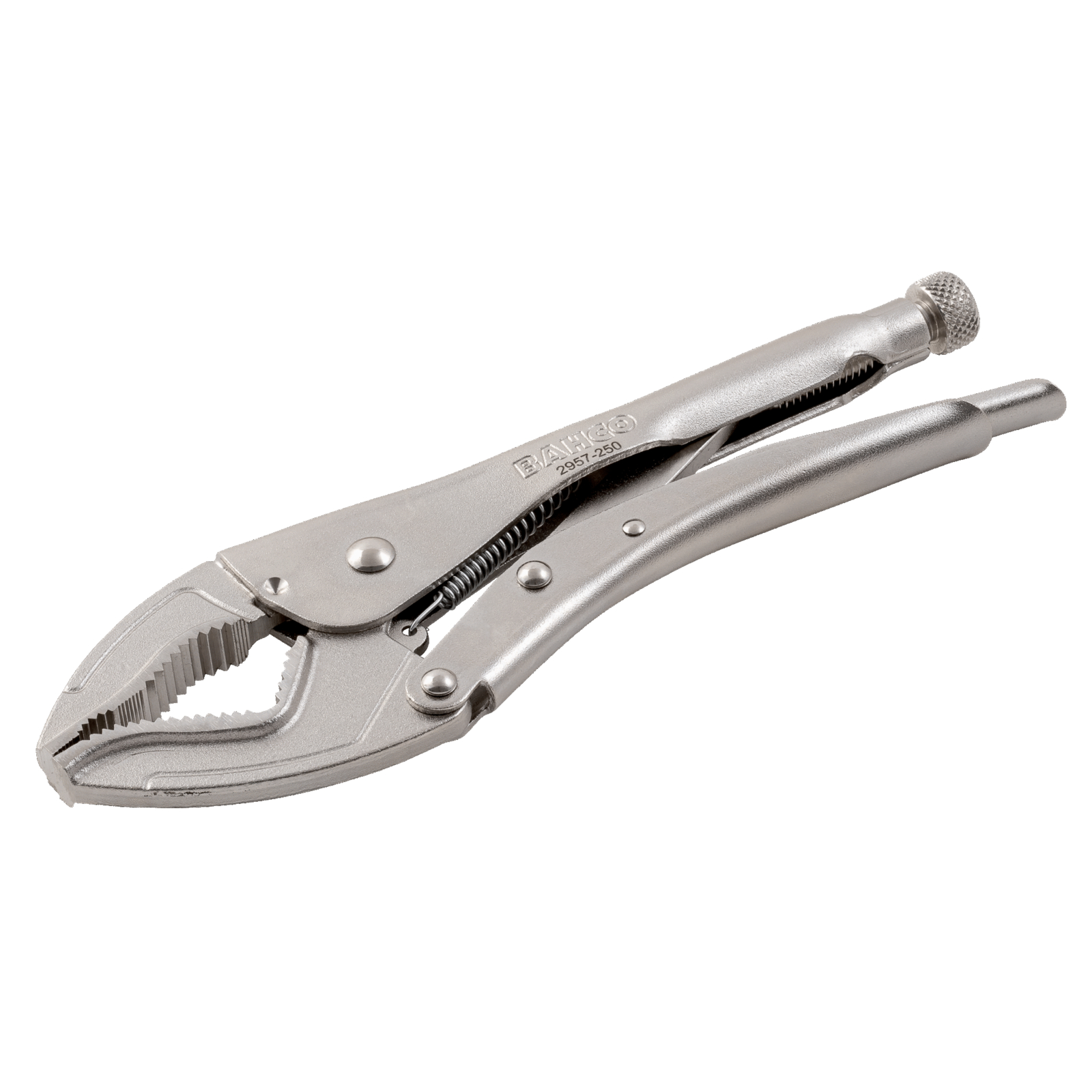 Pince-étau multifonctions 250 mm capacité 63 mm finition chromée BAHCO - 2957-250