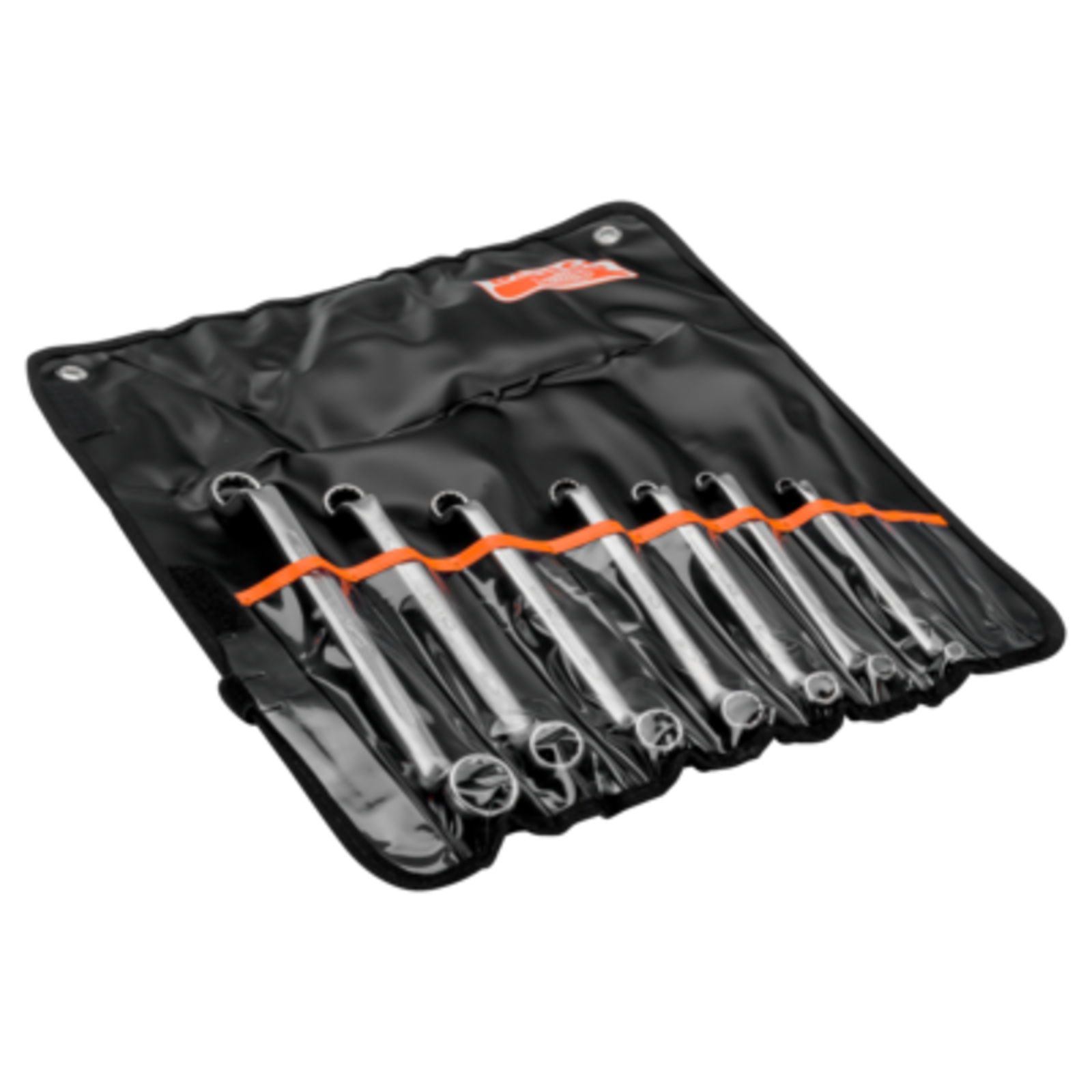 Jeu de clés polygonales doubles longues coudées 7 pcs pochette BAHCO - 2Z/7T
