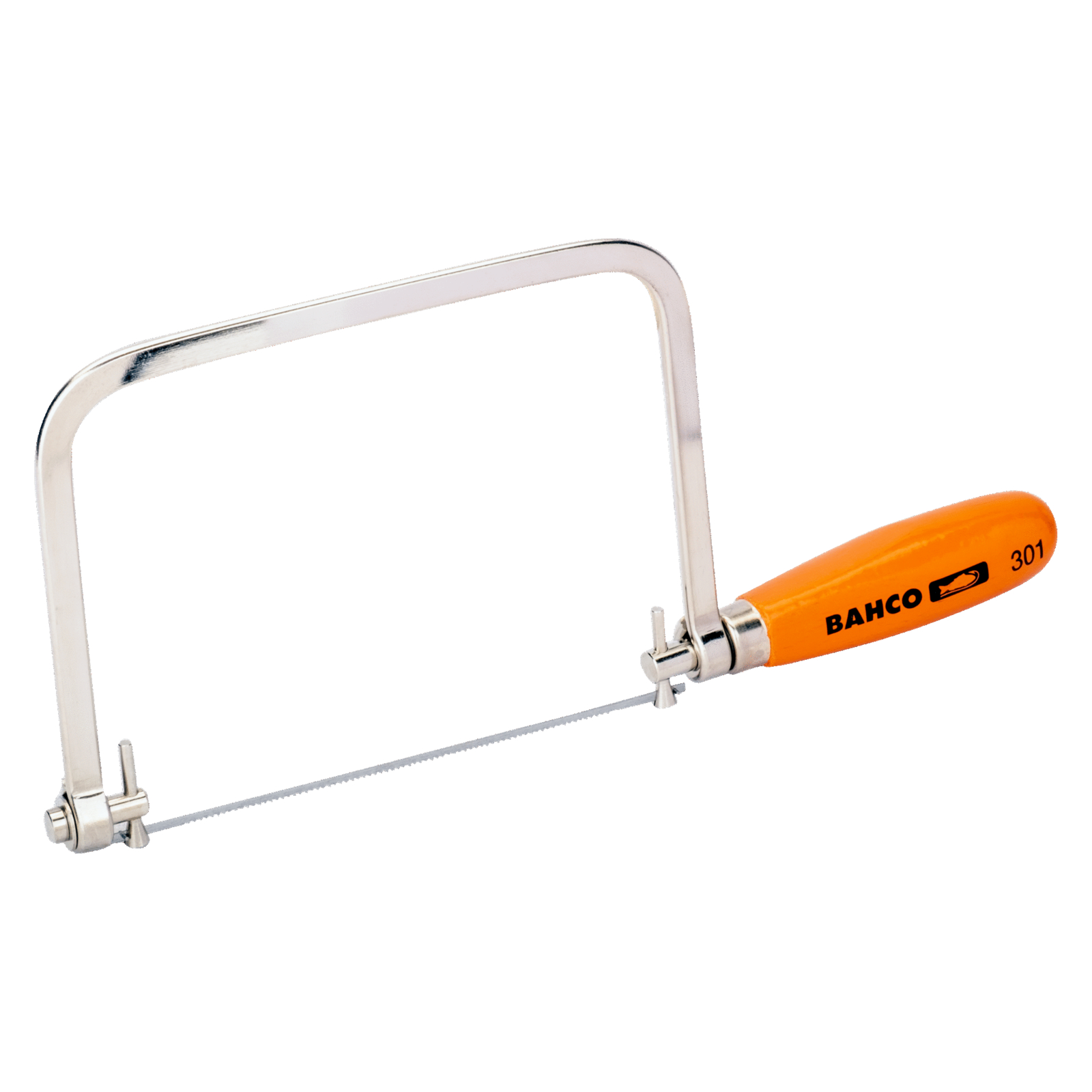 Scie à chantourner 165 mm 14 dents pouce manche bois BAHCO - 301