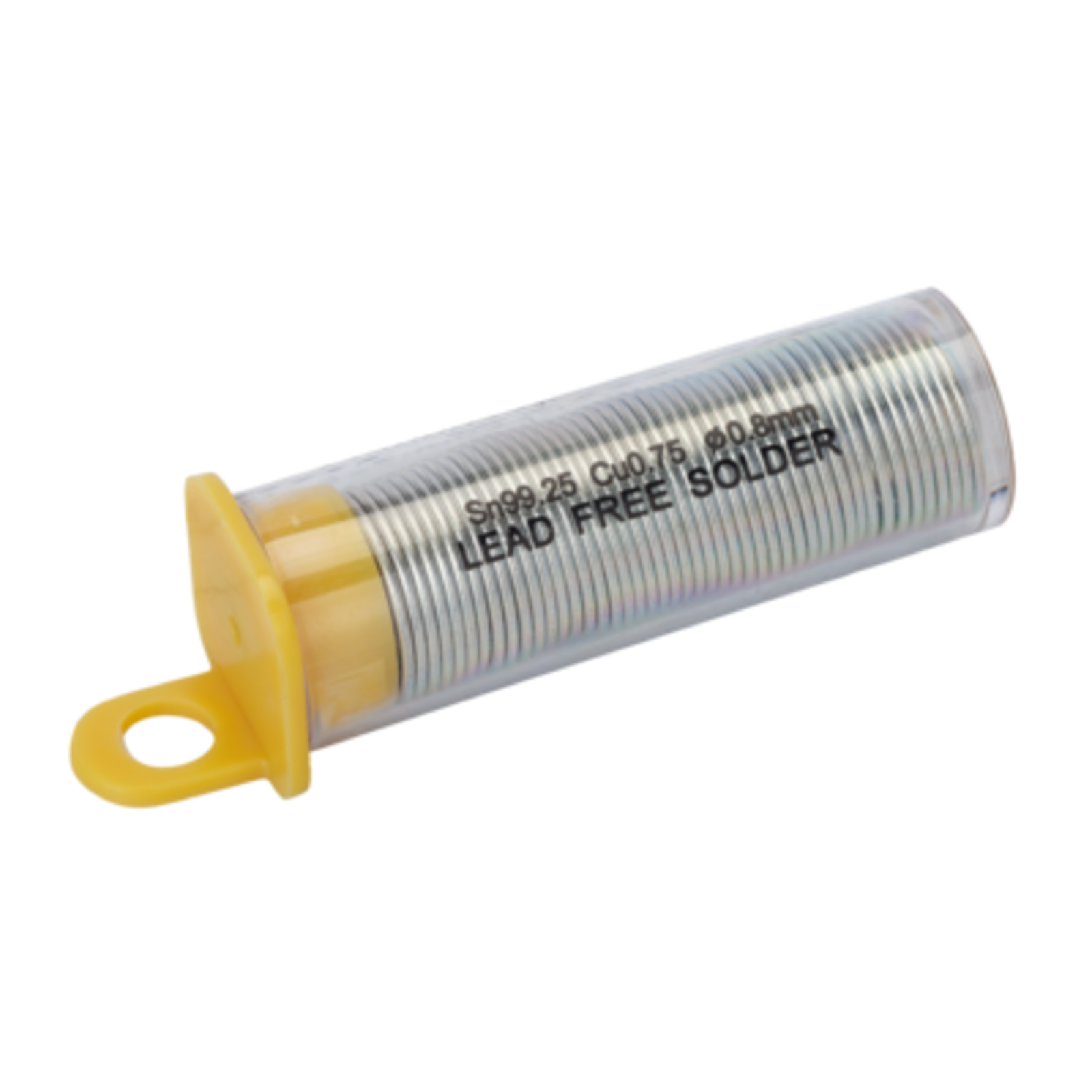 Fil d’étain micro-électronique 0,8 mm 4 m 0,75 Cu 99,25 Sn % BAHCO - 329000500