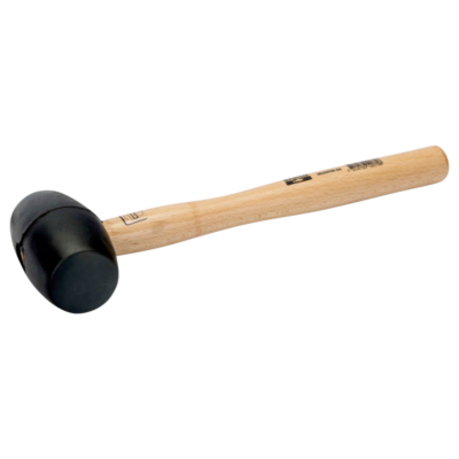Maillet caoutchouc tête 65 mm manche bois 460 g BAHCO - 3625RM-65