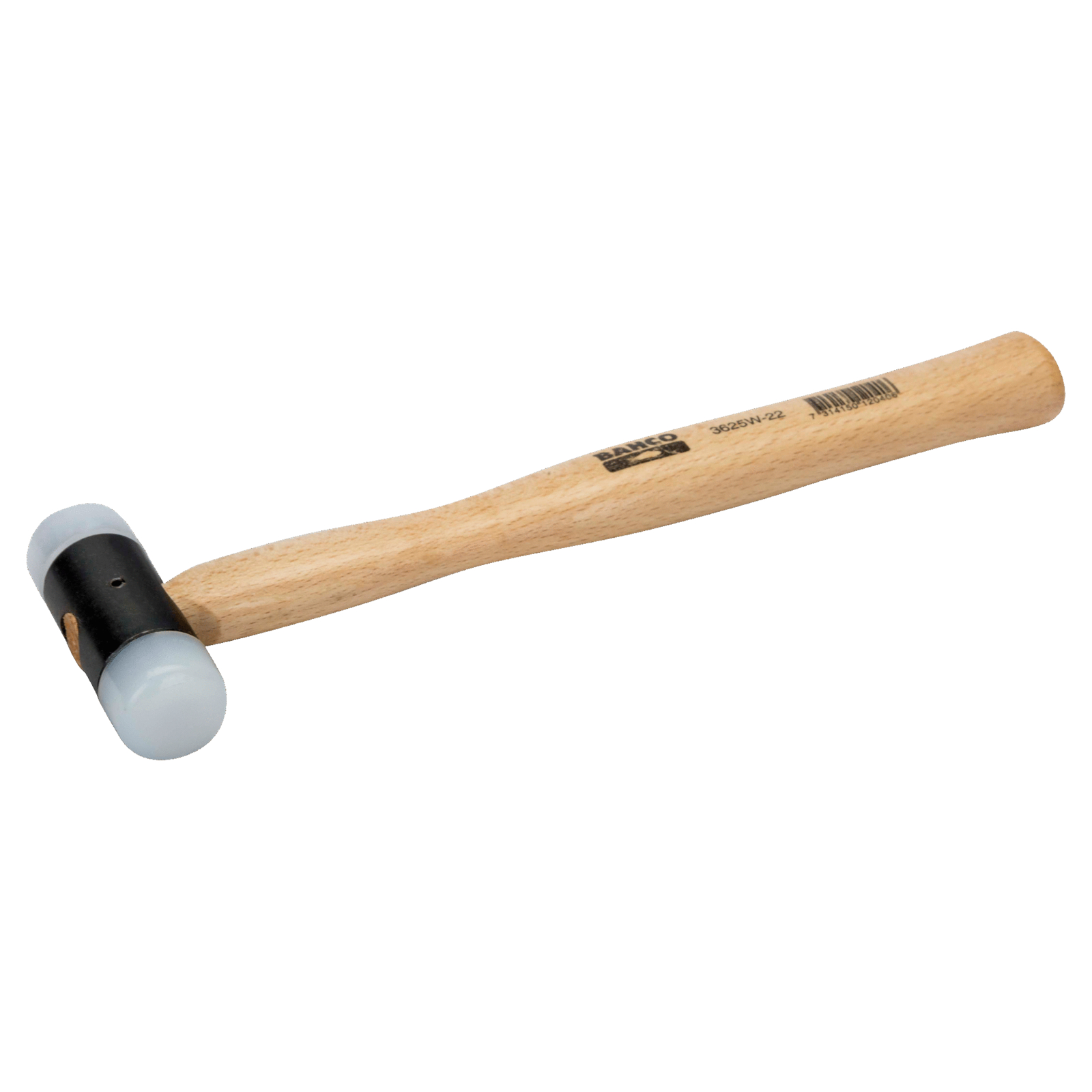 Maillet nylon 150 g manche bois usage atelier BAHCO - 3625W-22