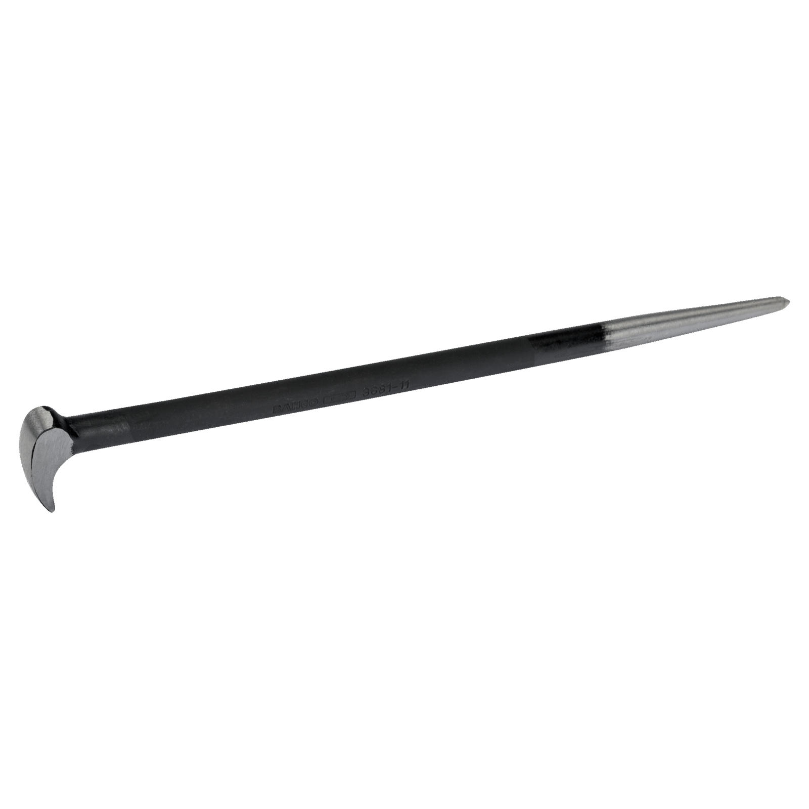 Levier support tête bombée 304 mm phosphaté noir tête polie BAHCO - 3681-11