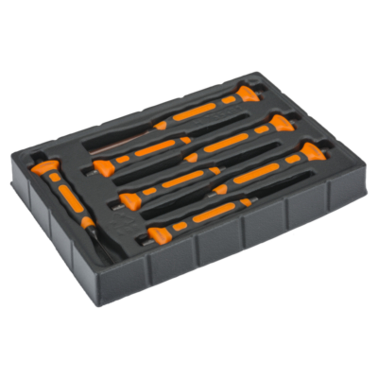 Jeu de chasse-goupilles cylindriques 7 pièces manche bimatière avec plateau BAHCO - 3734BMS/7