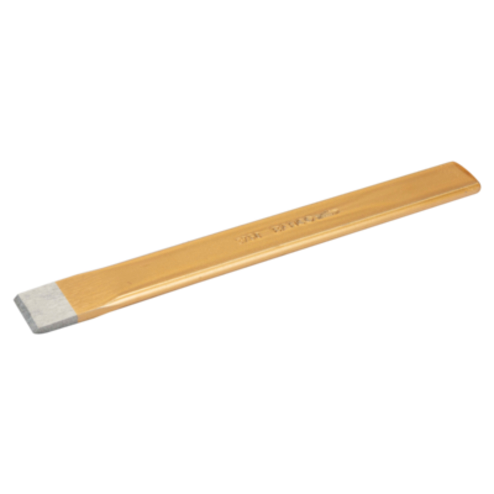 Burin à coupe 26 x 7 mm corps plat ovale finition verni cuivré 235 mm BAHCO - 3750