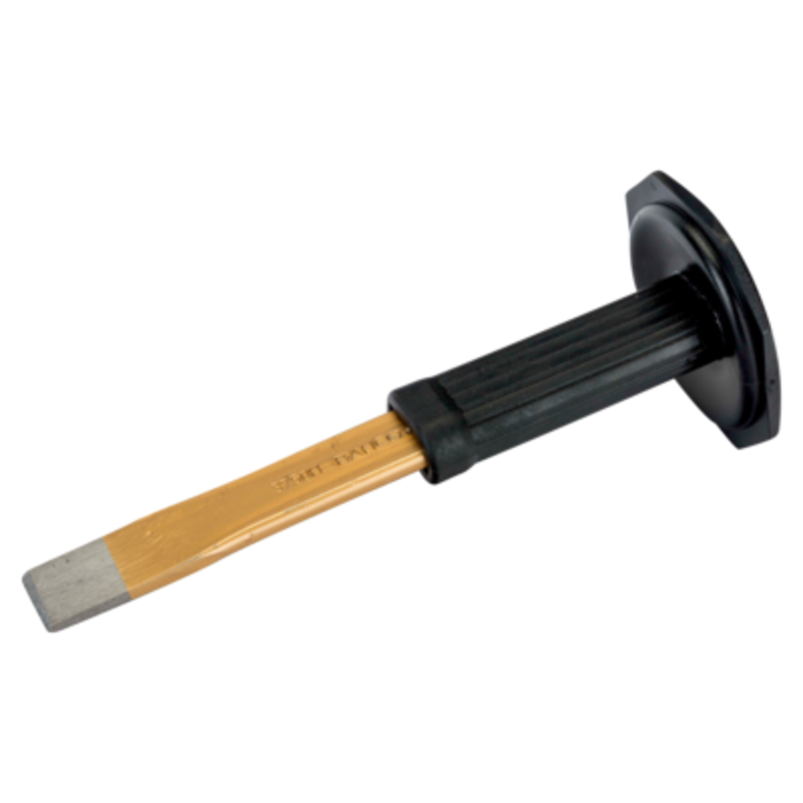 Burin coupe en bout corps plat ovale 240 mm avec protège-main BAHCO - 3750H