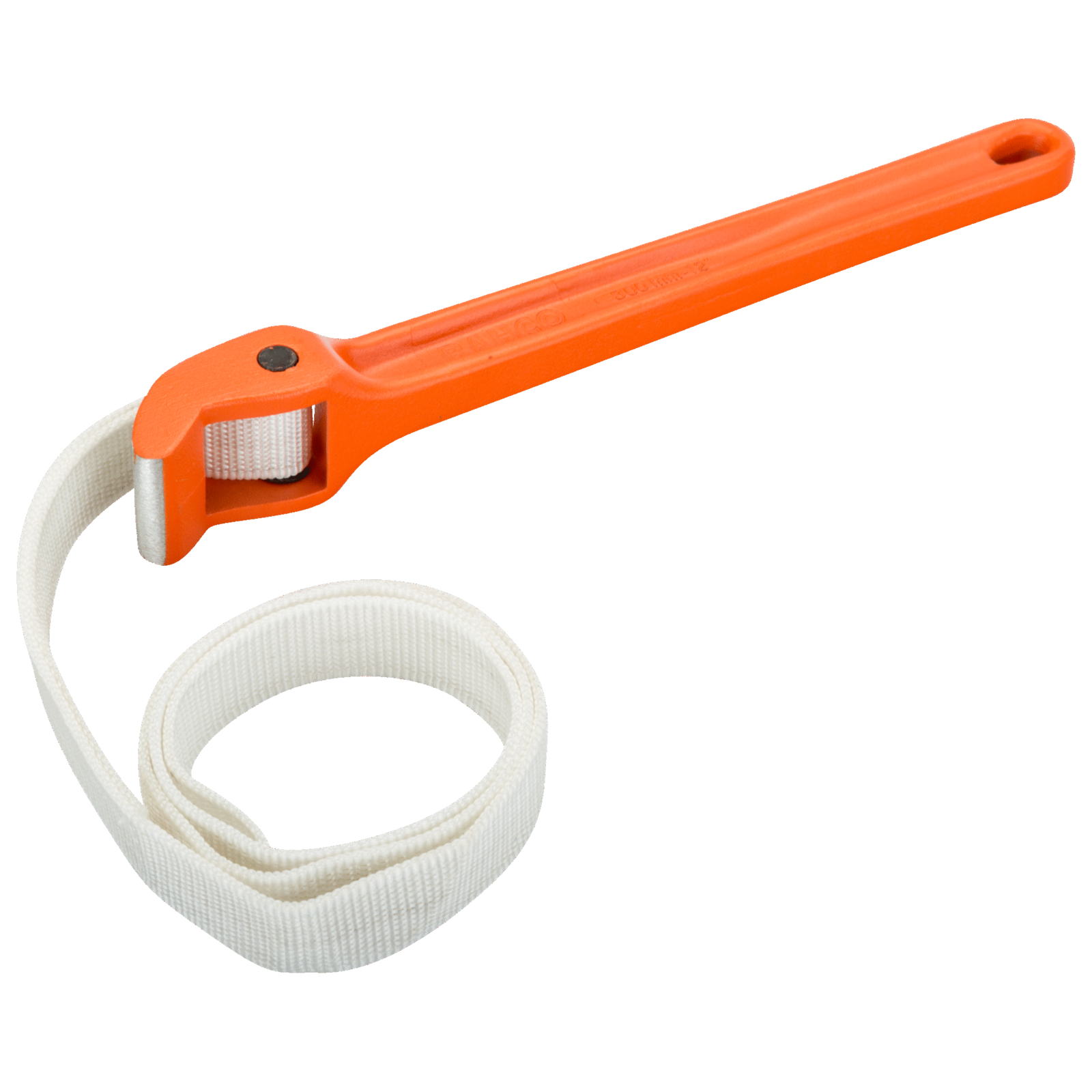 Clé serre-tubes 220 mm avec sangle nylon et manche acier 300 mm BAHCO - 375-8