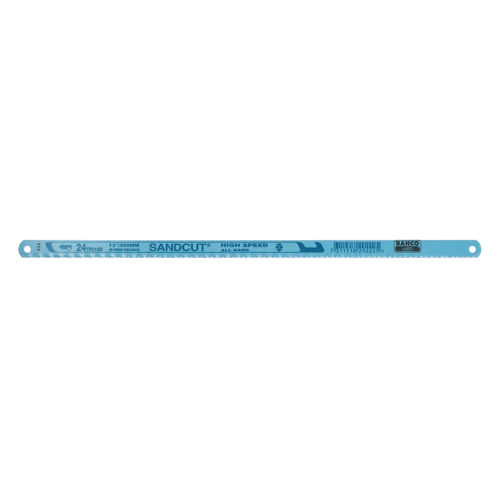 Lame de scie à métaux Sandcut acier rapide 300 mm 32 dents 100 pcs/boîte BAHCO - 3905-300-32-100