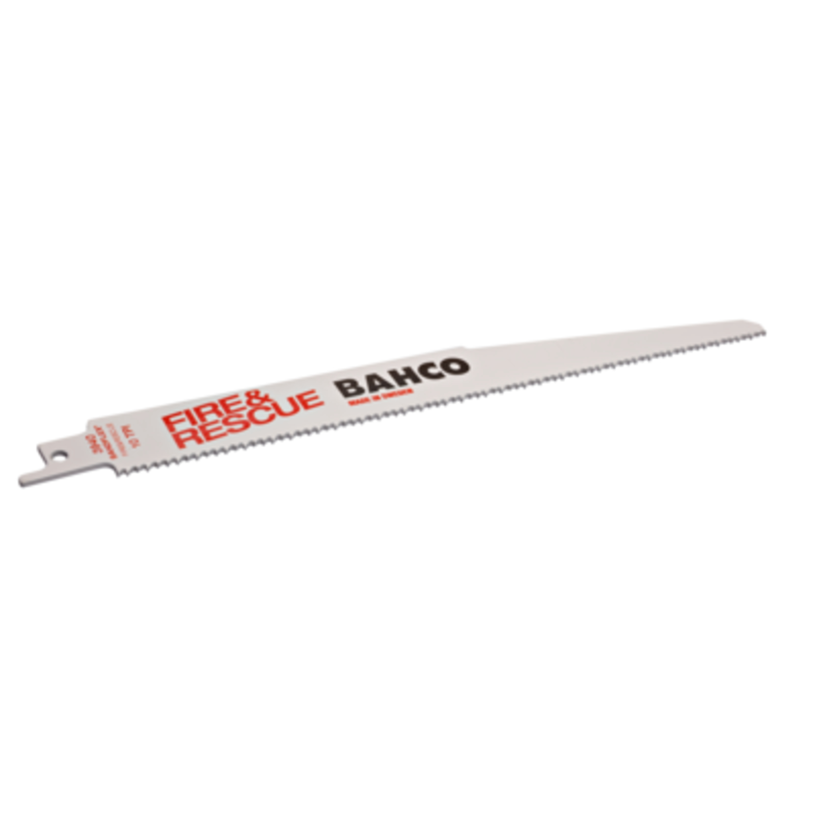 Lame scie sabre bimétal 228 mm 10 dents Sandflex pour pompiers 10 pcs BAHCO - 3940-228-10-DSL-10P