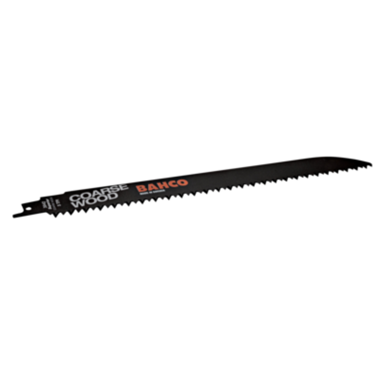 Lame de scie sabre HCS 300 mm 1 mm 5 dents bois grossier 2 pièces BAHCO - 3942-300-5-HSL-2P