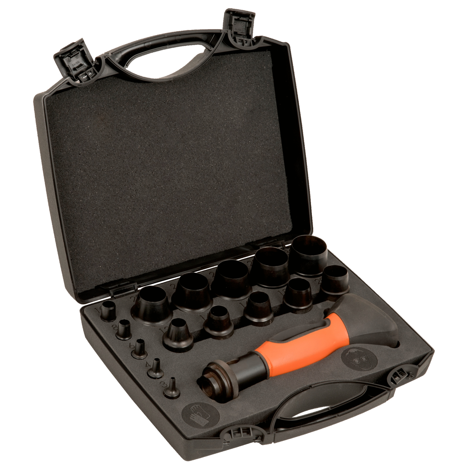 Jeu de découpe-joints interchangeables 3-30 mm 16 pièces mallette plastique BAHCO - 400.003.030