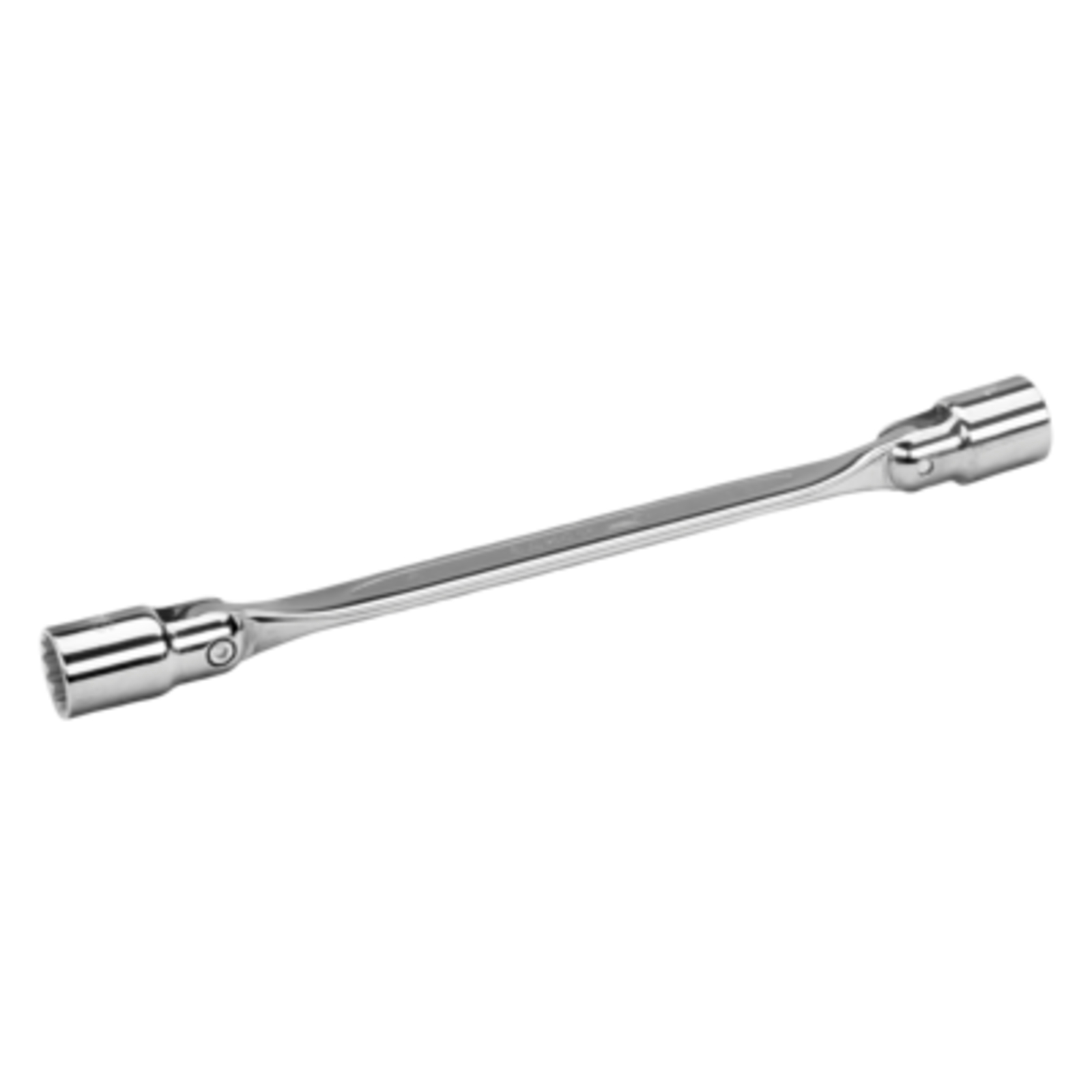 Clé double tête articulée 18 x 19 mm 303 mm finition chromée BAHCO - 4040M-18-19