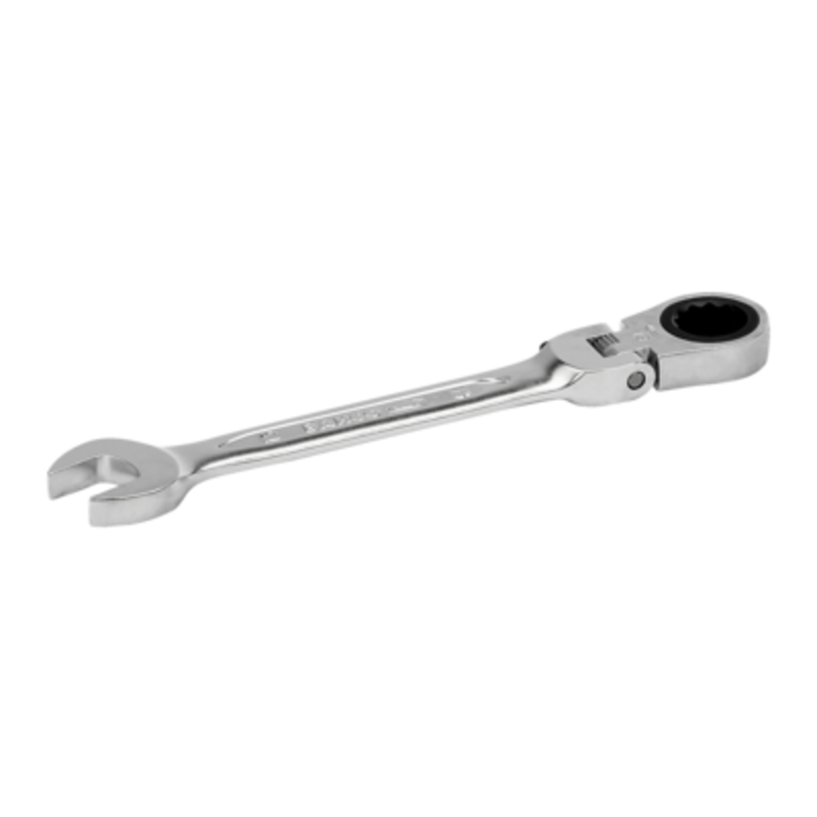 Clé mixte à cliquet tête articulée 8 mm 127 mm finition chromée BAHCO - 41RM-8