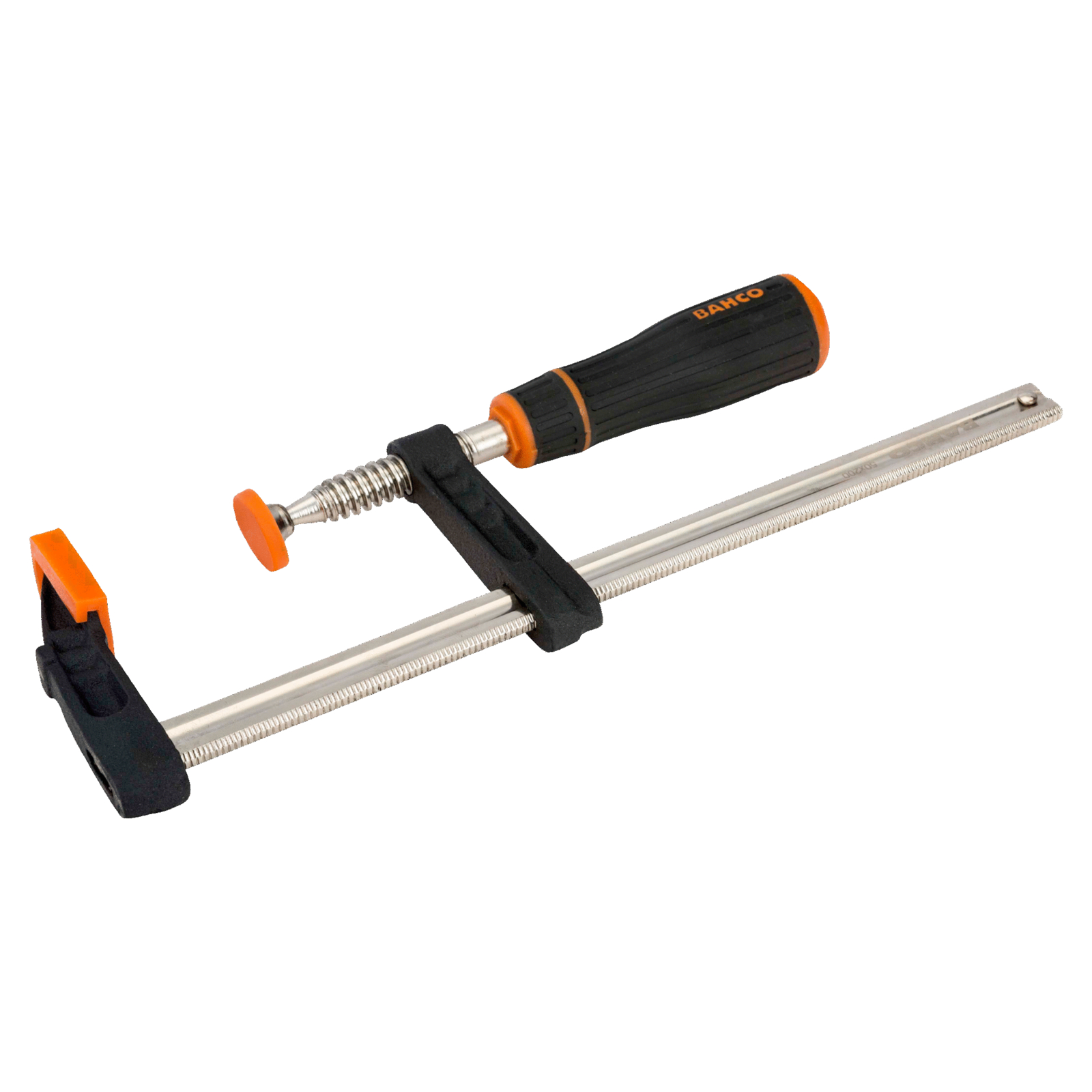 Serre-joint manche caoutchouc 250 x 120 mm bras fixe et coulissant BAHCO - 420SH-120-250