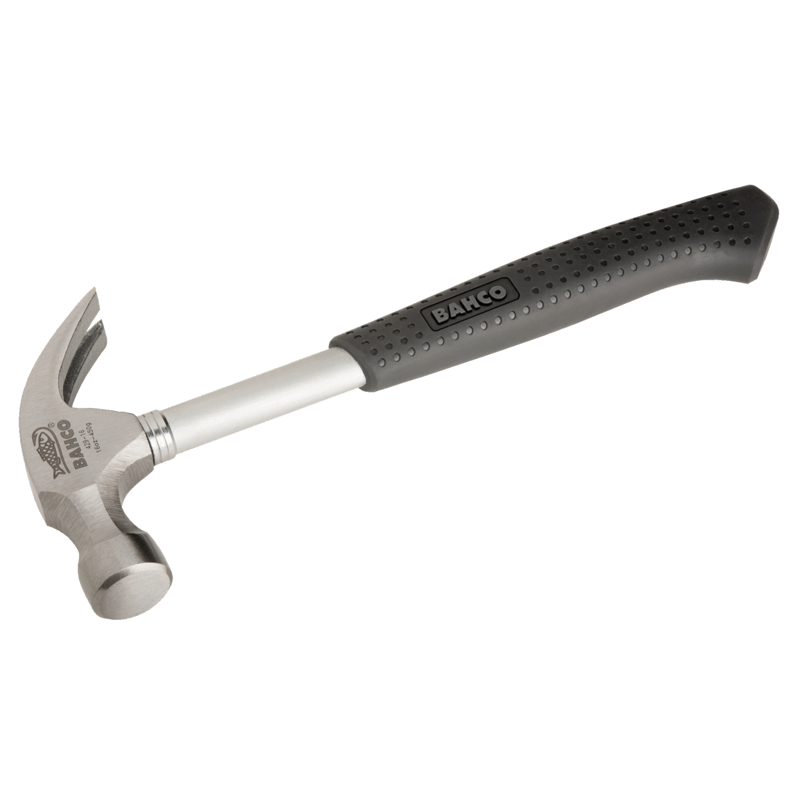 Marteau à panne fendue 450 g manche acier poignée caoutchouc BAHCO - 429-16