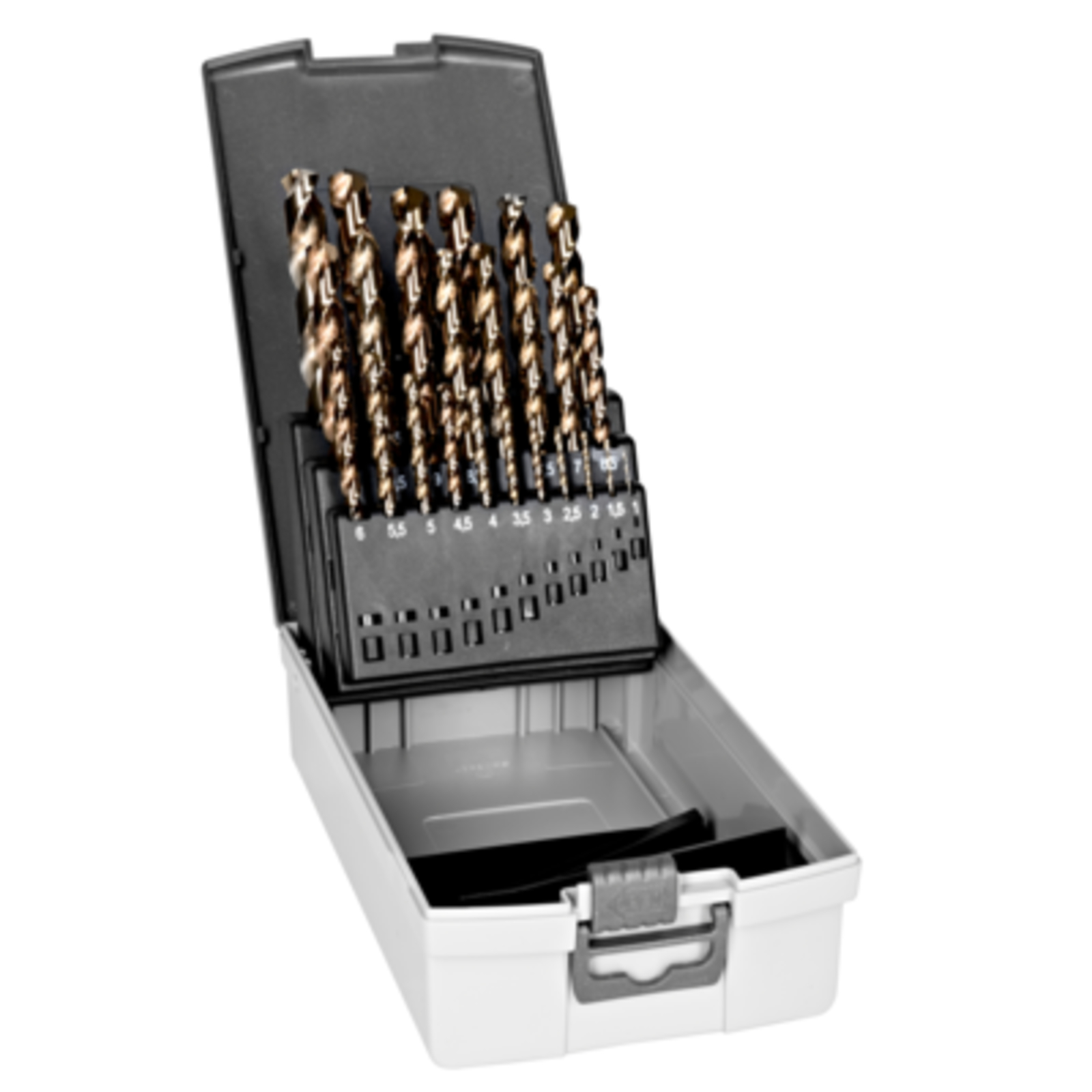 Jeu de forets HSS-E cobalt métal 25 pcs 1-13 mm mallette BAHCO - 4511-SET-25