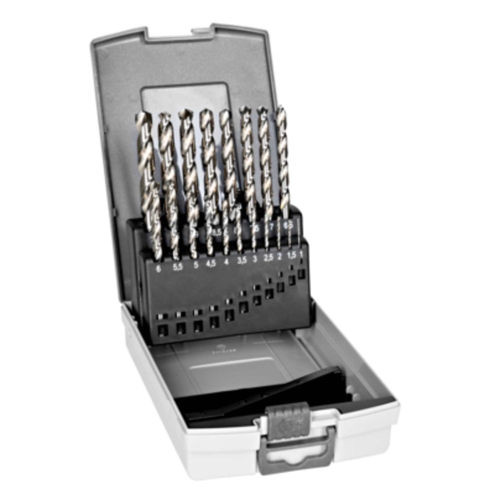 Jeu de forets HSS-G métal 19 pièces 1-10 mm mallette plastique BAHCO - 4513-SET-19