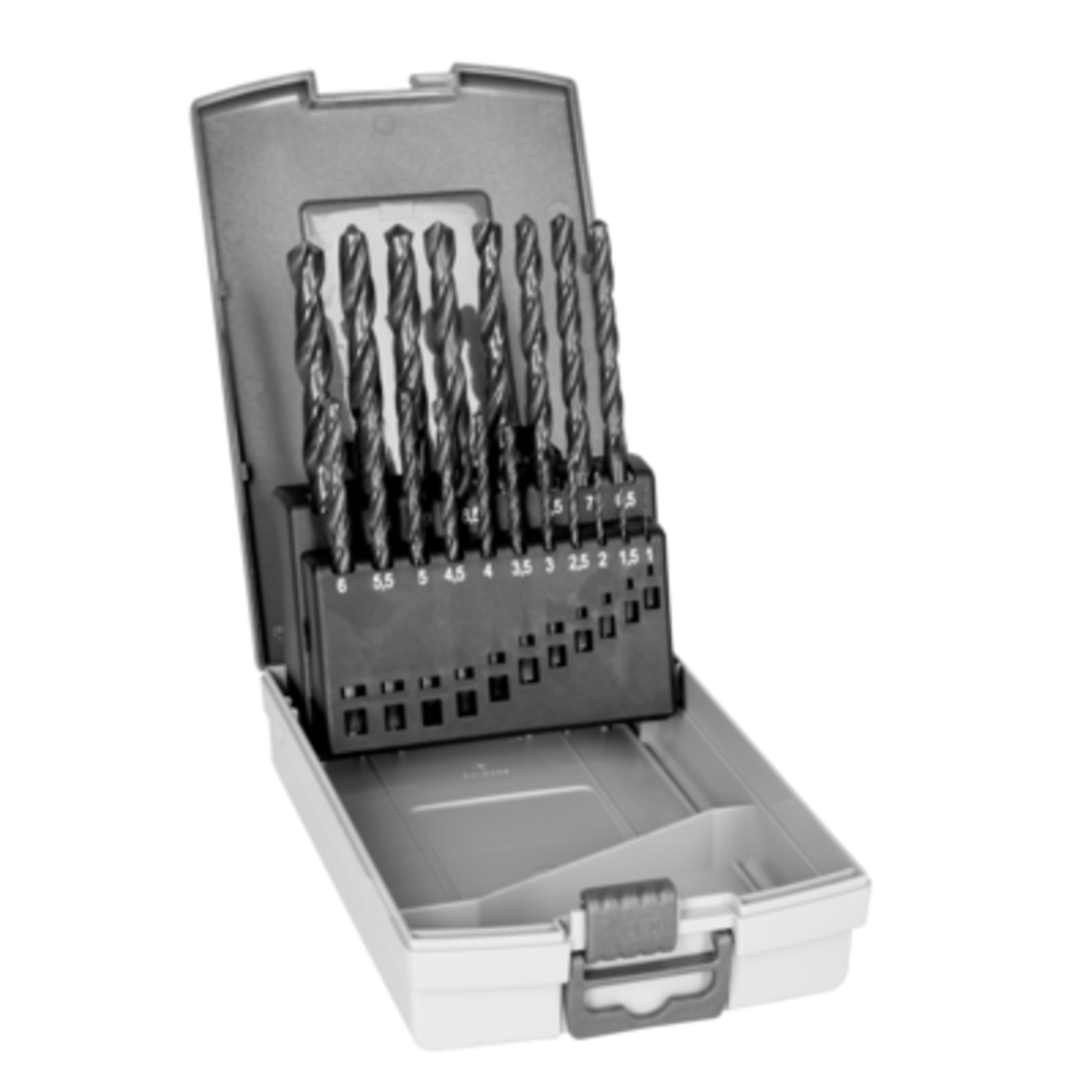 Jeu de forets HSS-G métal 19 pièces mallette BAHCO - 4515-SET-19