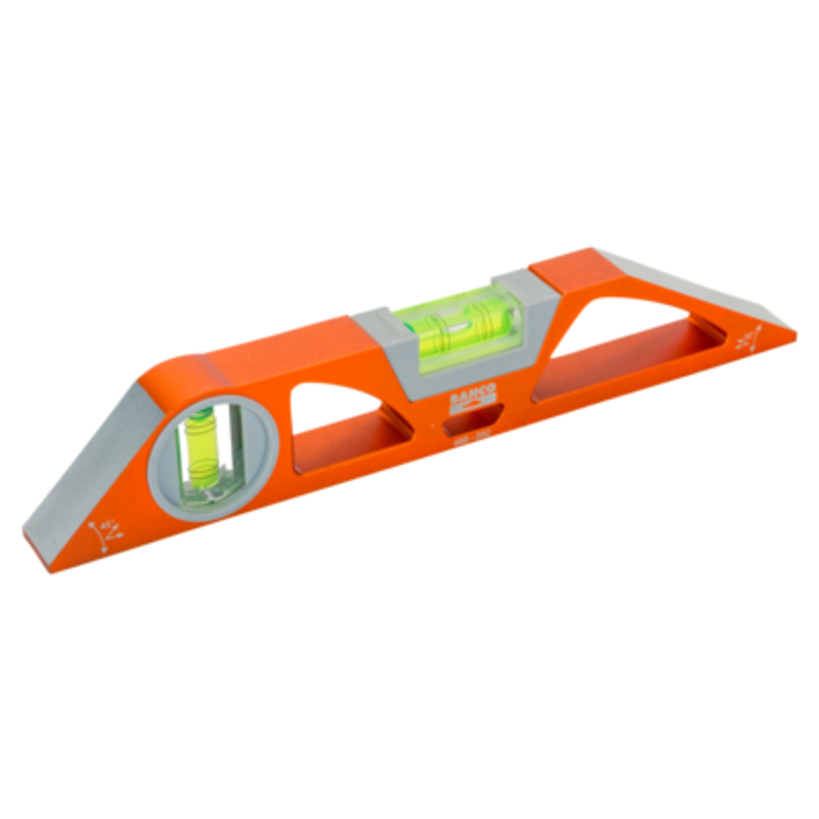 Niveau d'échafaudage aluminium 250 mm semelle magnétique BAHCO - 466-250