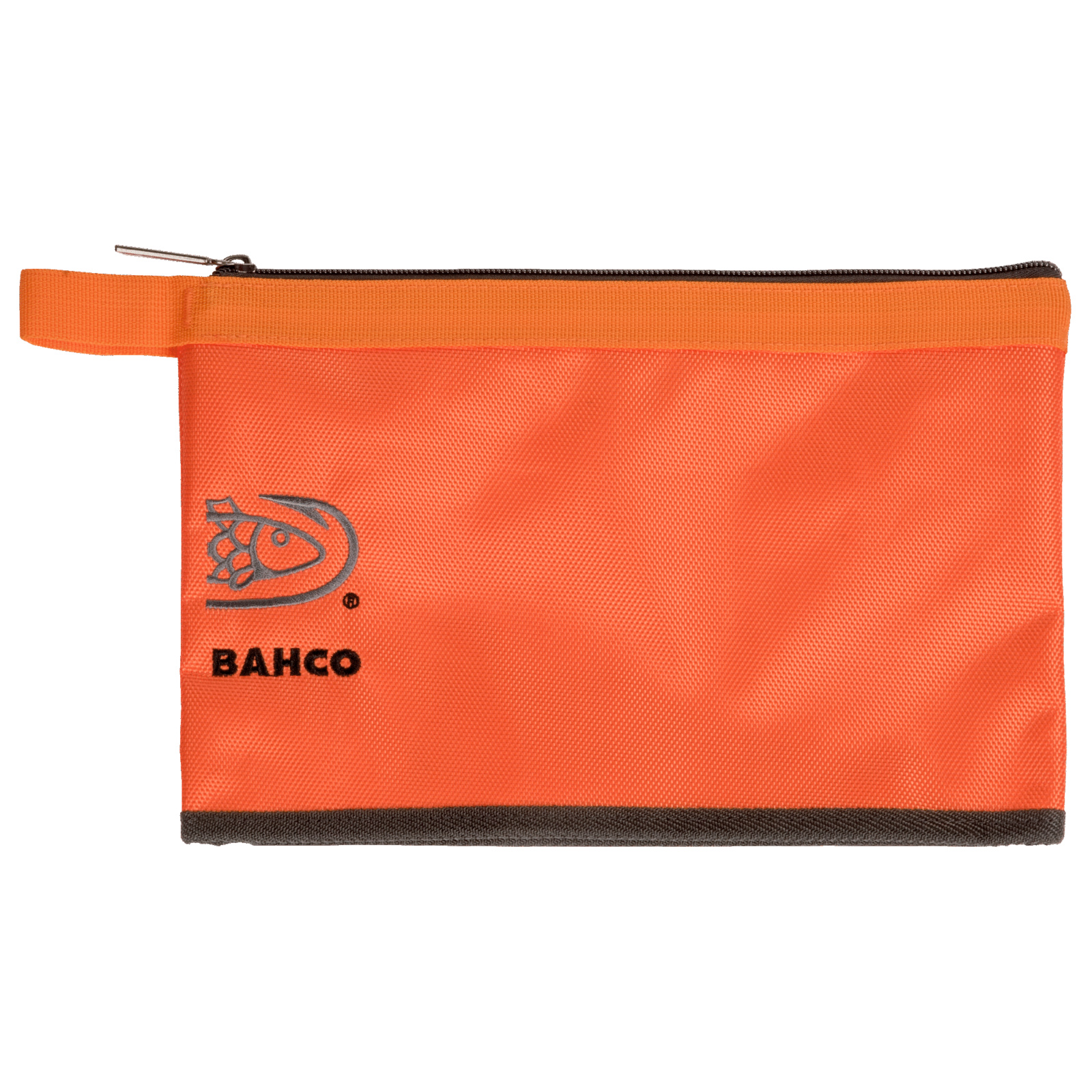 Pochette de rangement grande taille avec fermeture éclair et poche intérieure 145 mm orange BAHCO - 4750FB7ORBG
