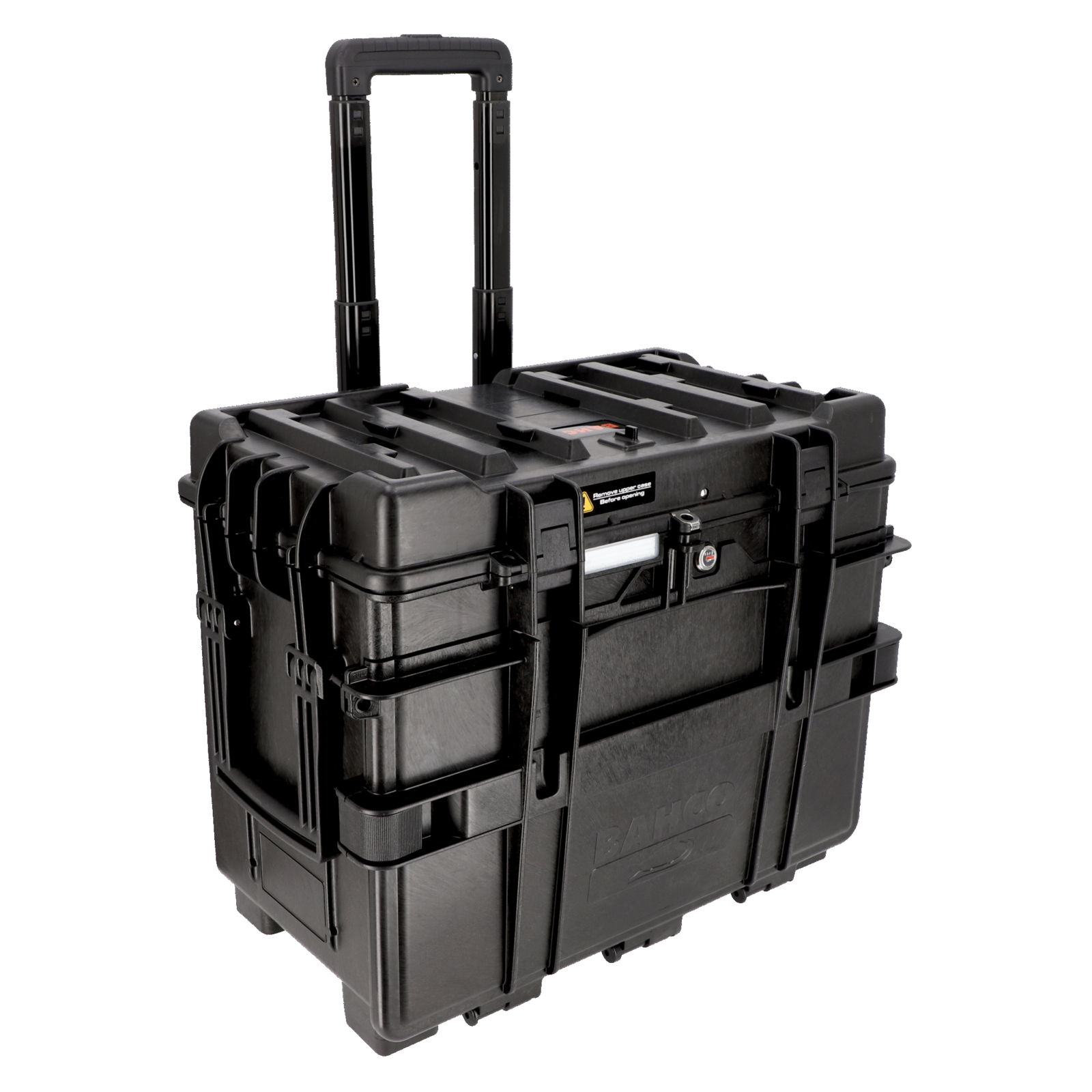 Valise rigide empilable 60 L IP65 avec roulettes 4 tiroirs poignée télescopique BAHCO - 4750RCWD4