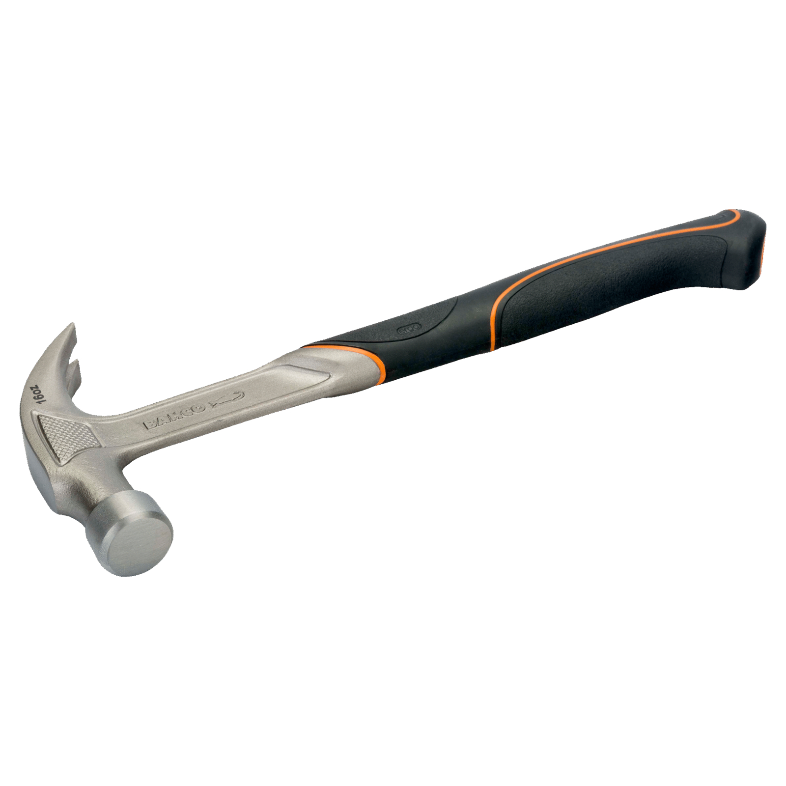 Marteau à panne fendue extra large 570 g manche bimatière caoutchouc ERGO BAHCO - 529-20-XL