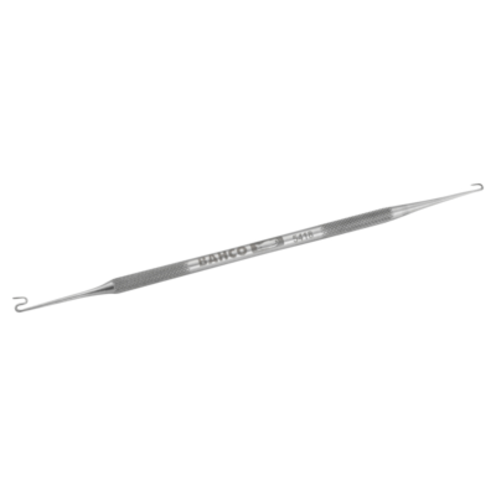 Fil à double extrémité et tire-ressorts manche 6 pans moleté 145 mm inox BAHCO - 5418