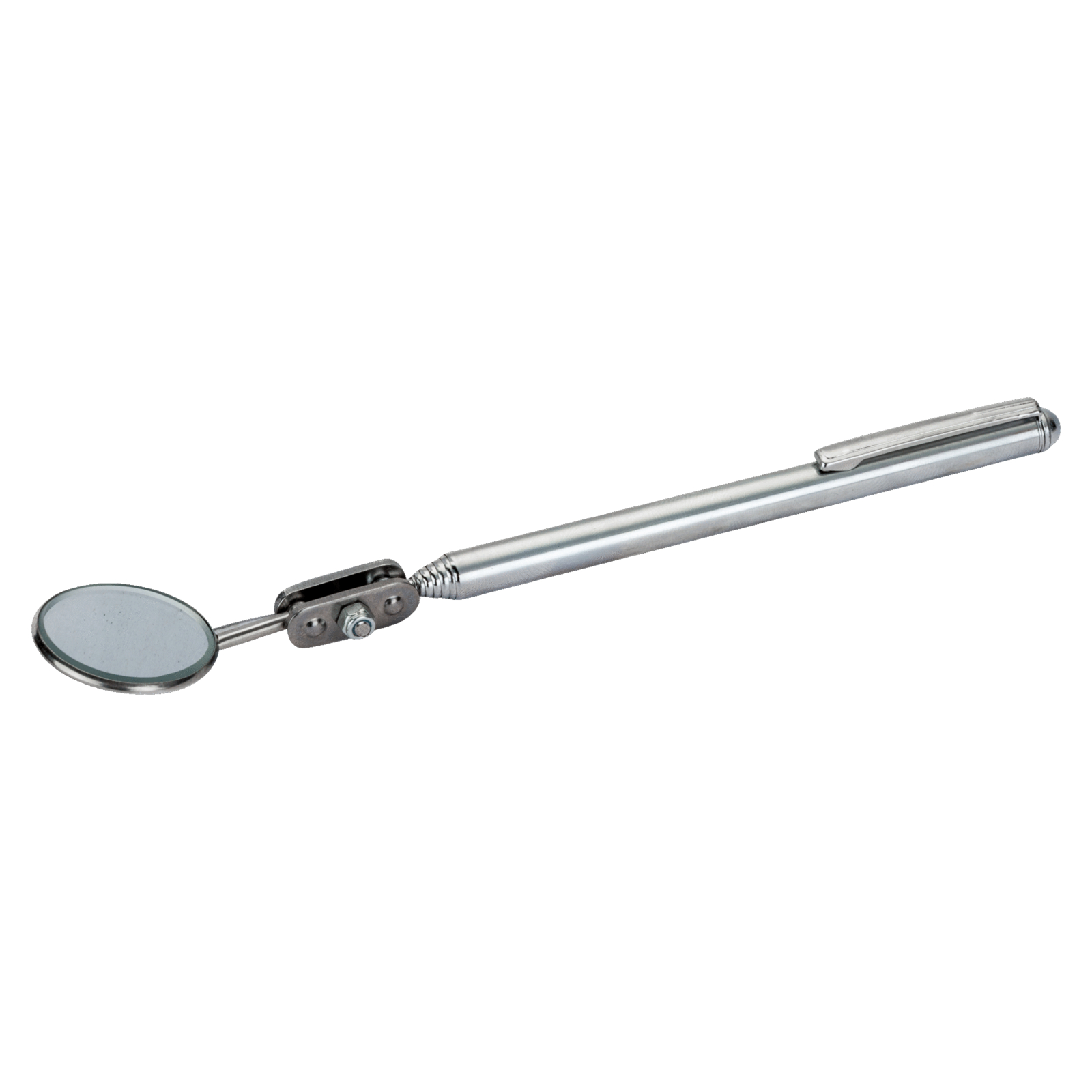 Miroir de poche télescopique 180-690 mm Ø30 mm 9X tête articulée avec pochette BAHCO - 5515T