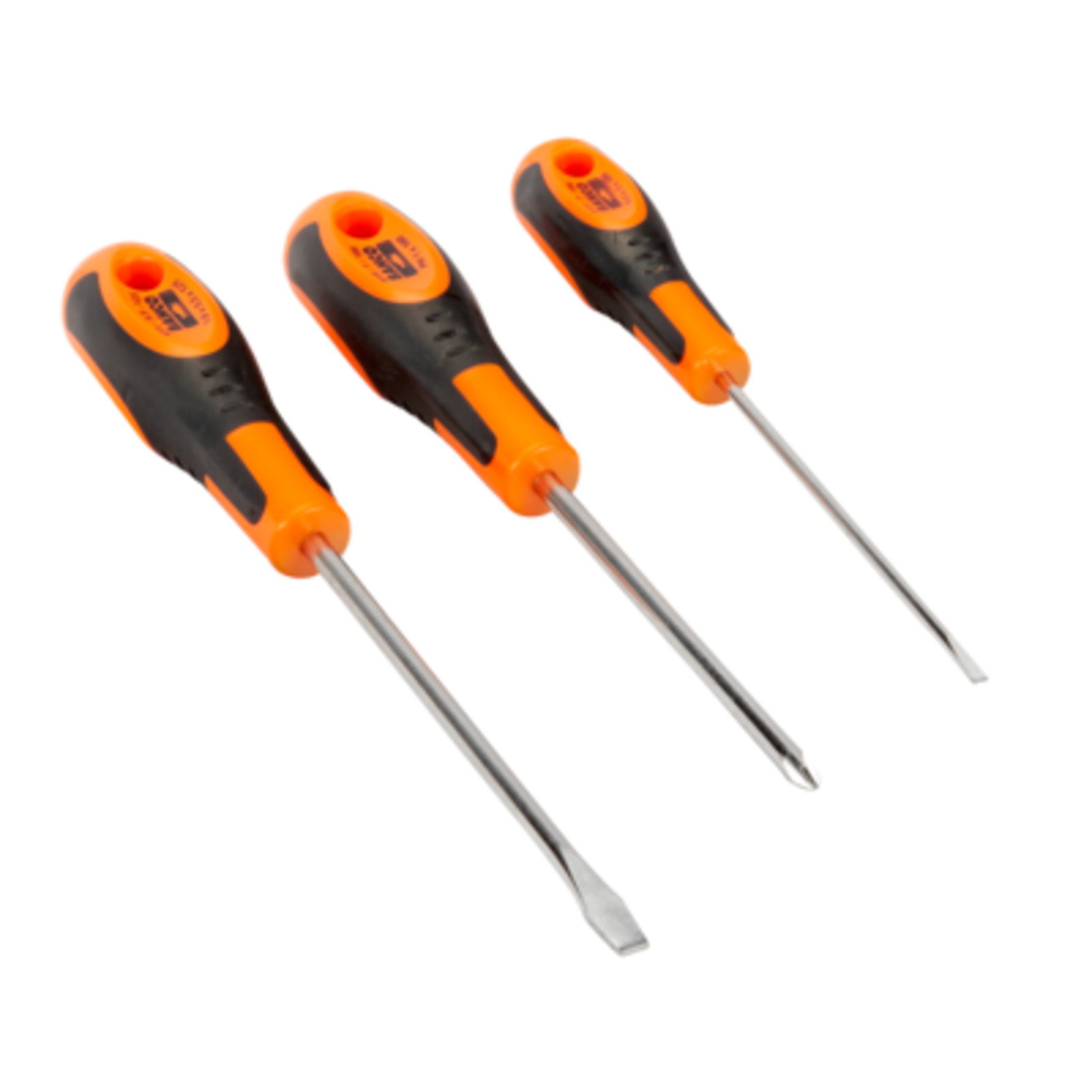 Jeu de tournevis fente 5,5x125/3x100 mm Phillips PH1 3 pcs poignée caoutchouc BAHCO - 600-3