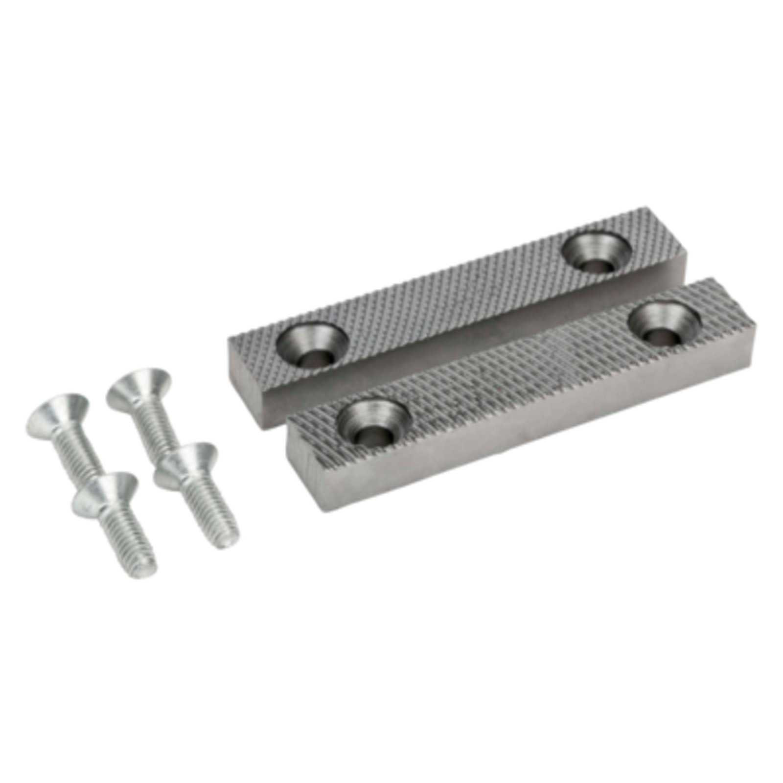Paire de mâchoires et vis rechange 125 mm pour étaux 6072 et 834V 6010 BAHCO - 6010M1250