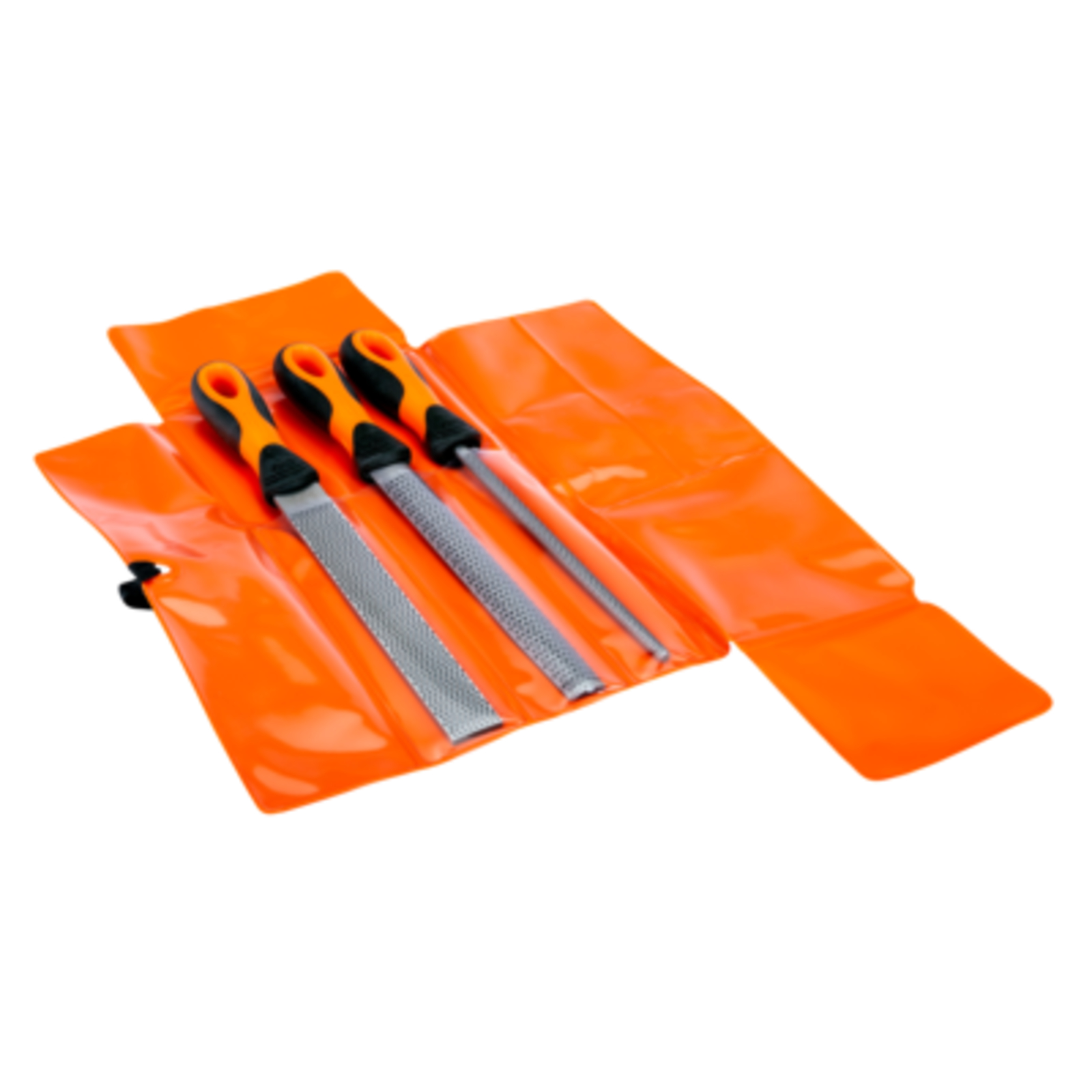 Jeu de râpes mi-douce 200 mm ERGO 3 pcs avec manche bimatière BAHCO - 6-470-08-2-2