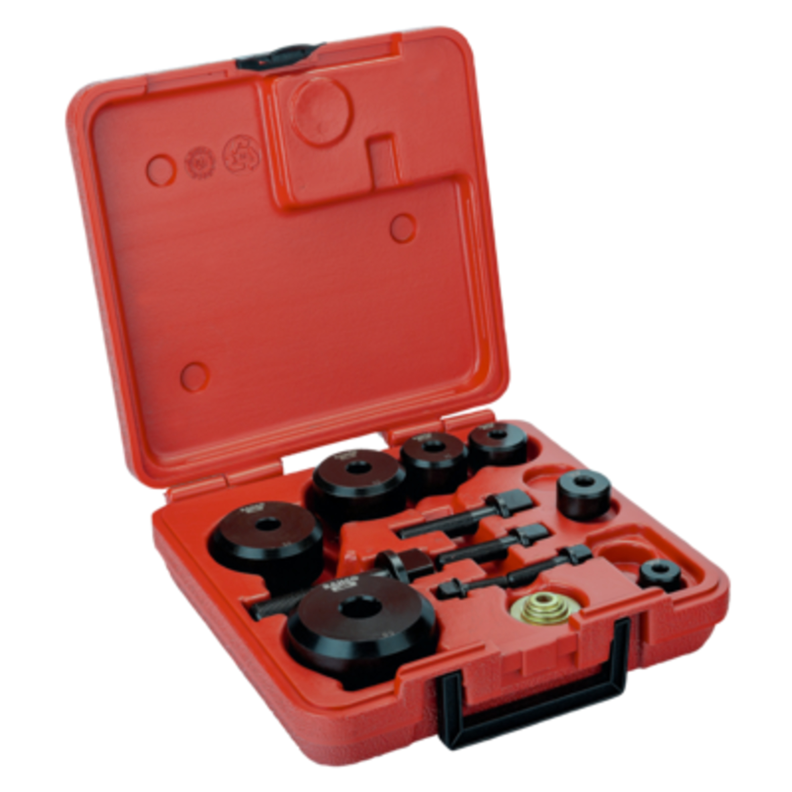Jeu d’emporte-pièces 7 pièces pour trous 16 à 63 mm en acier jusqu’à 2 mm BAHCO - 69079019P