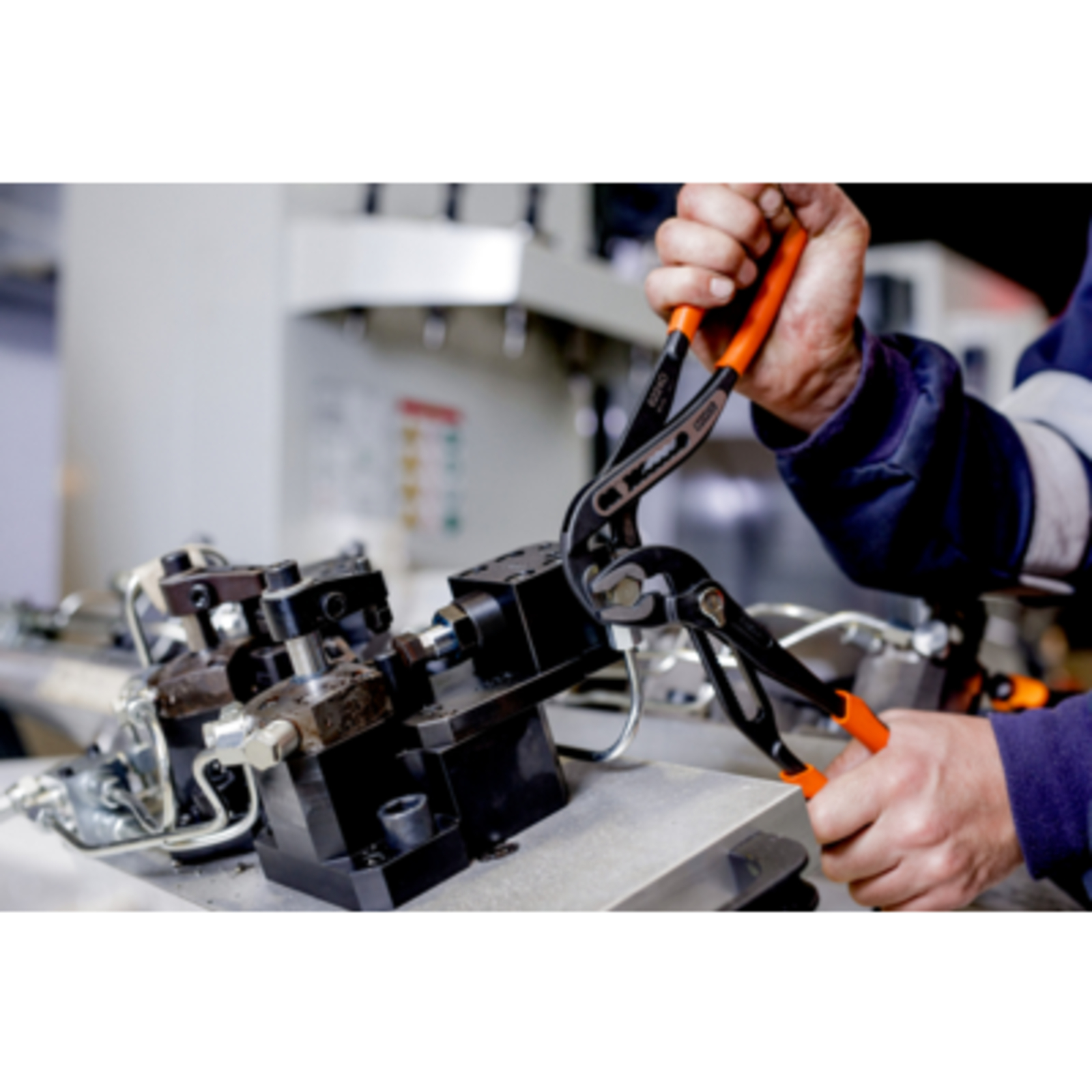 Pince multiprises réglage rapide 300 mm poignées bi-matière BAHCO - 7225IP