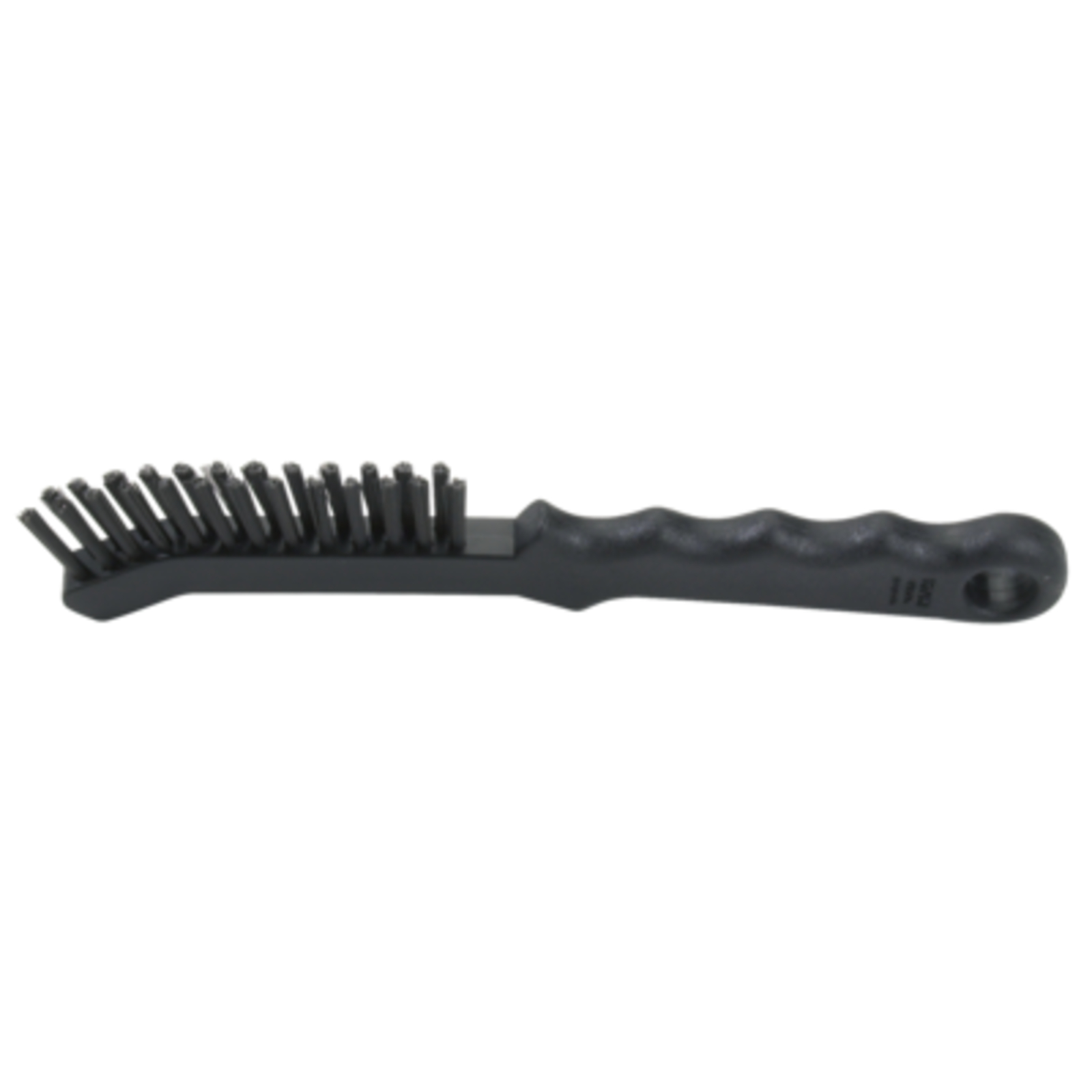 Brosse métallique pour nettoyage freins 223 mm 2 rangées fils inox manche plastique BAHCO - 783