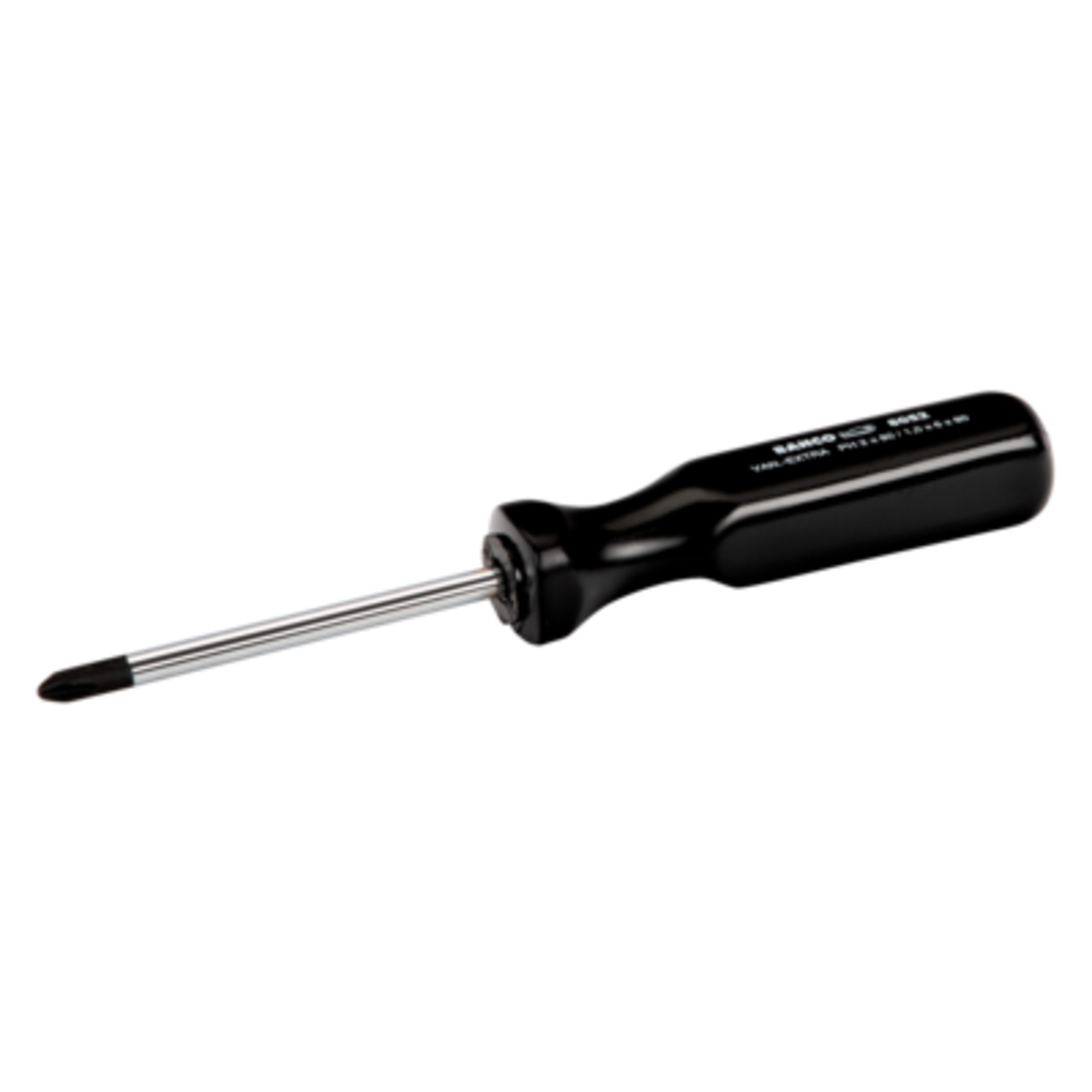Tournevis à lame réversible fente/Phillips PH2 80 mm manche plastique BAHCO - 8052