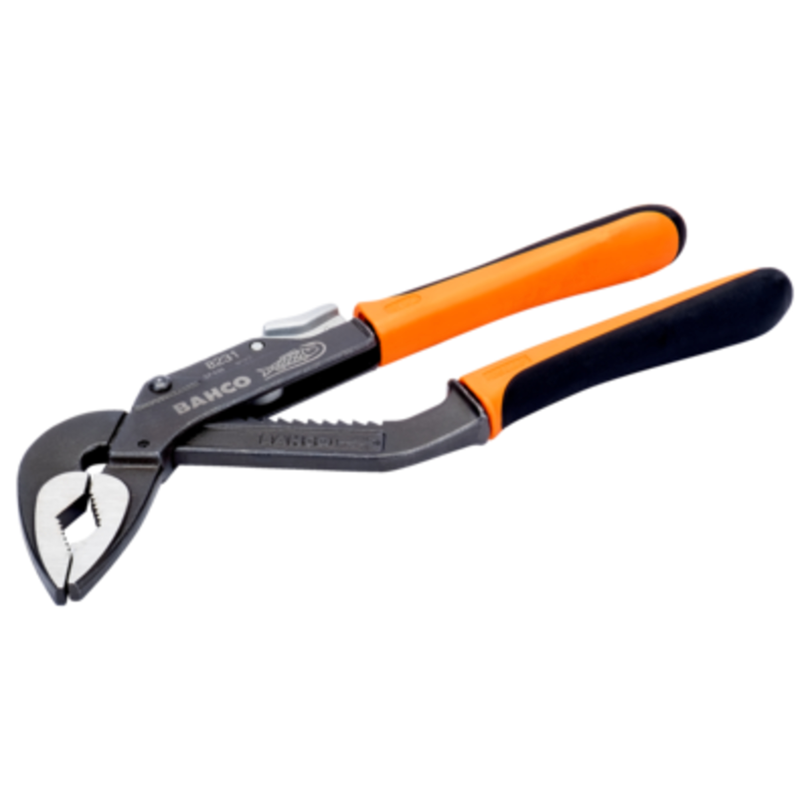 Pince multiprise ouverture extra-large 225 mm poignées bimatière finition phosphatée BAHCO - 8231 IP